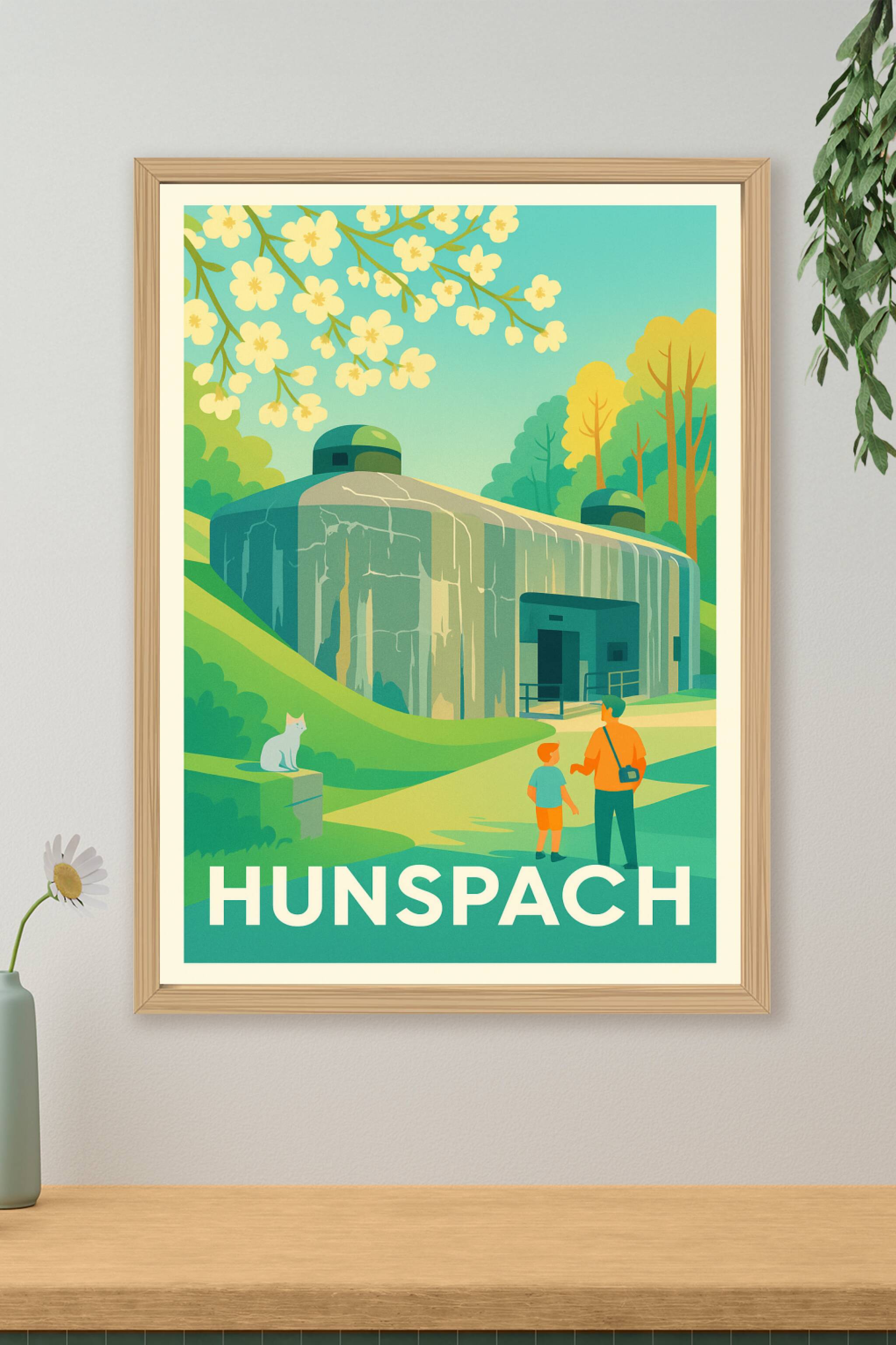 Affiche de Hunspach - Plongée dans l'histoire fortifiée