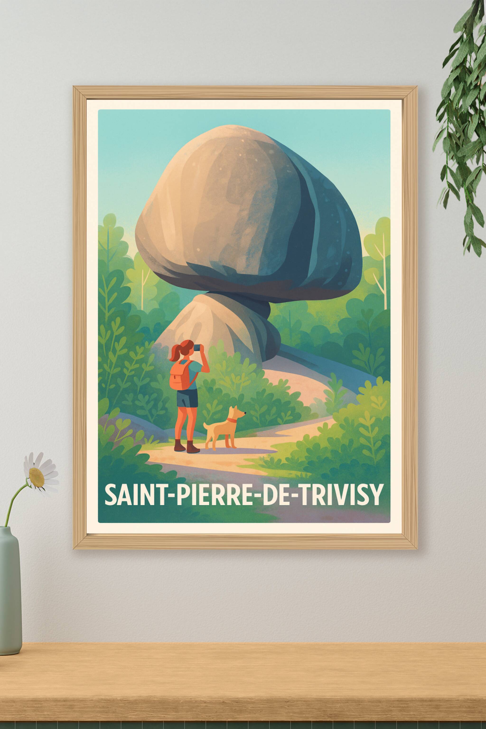 Affiche de Saint-Pierre-de-Trivisy - L'émerveillement au cœur de la nature
