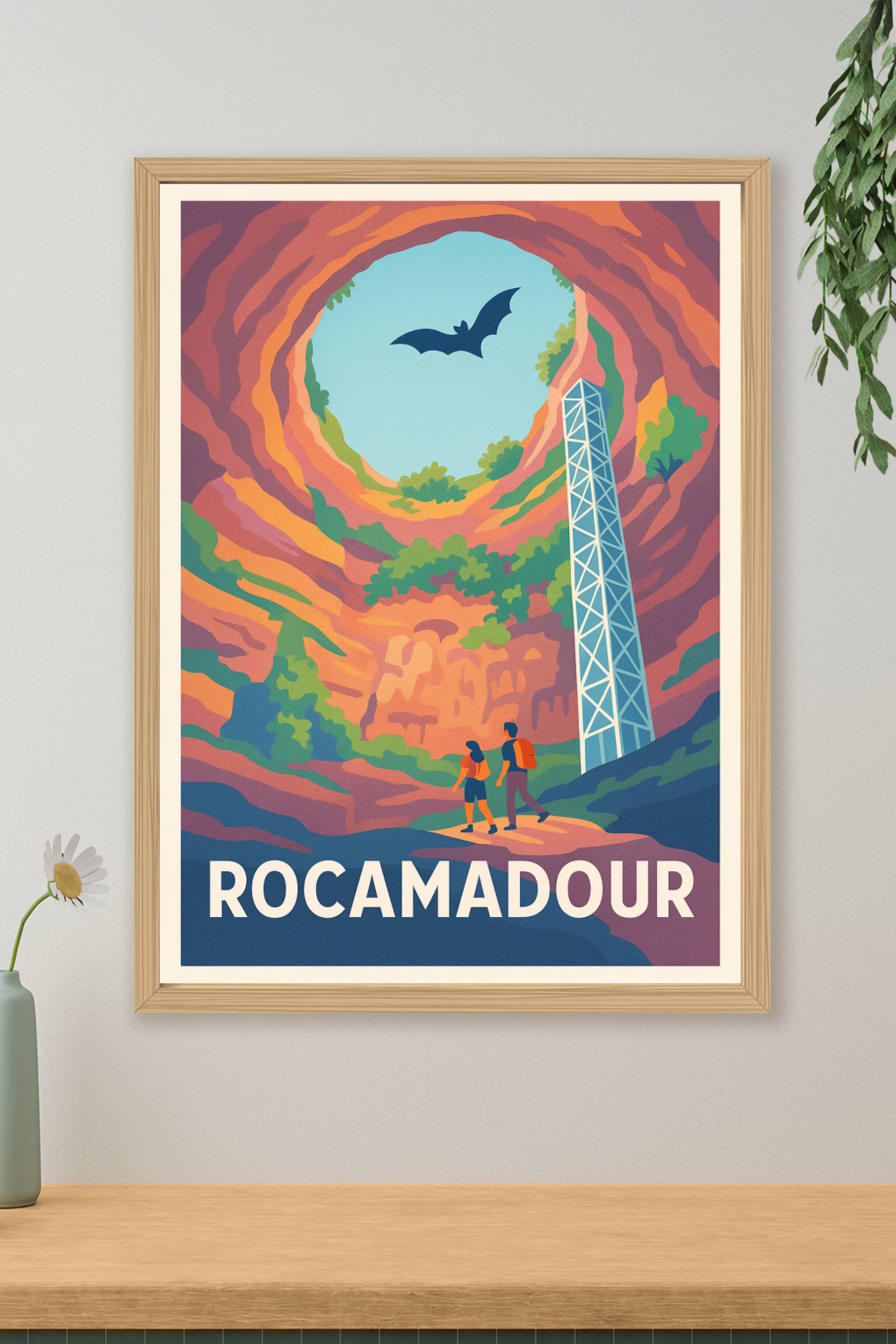 Affiche de Rocamadour - Aventure au cœur de la cité troglodyte