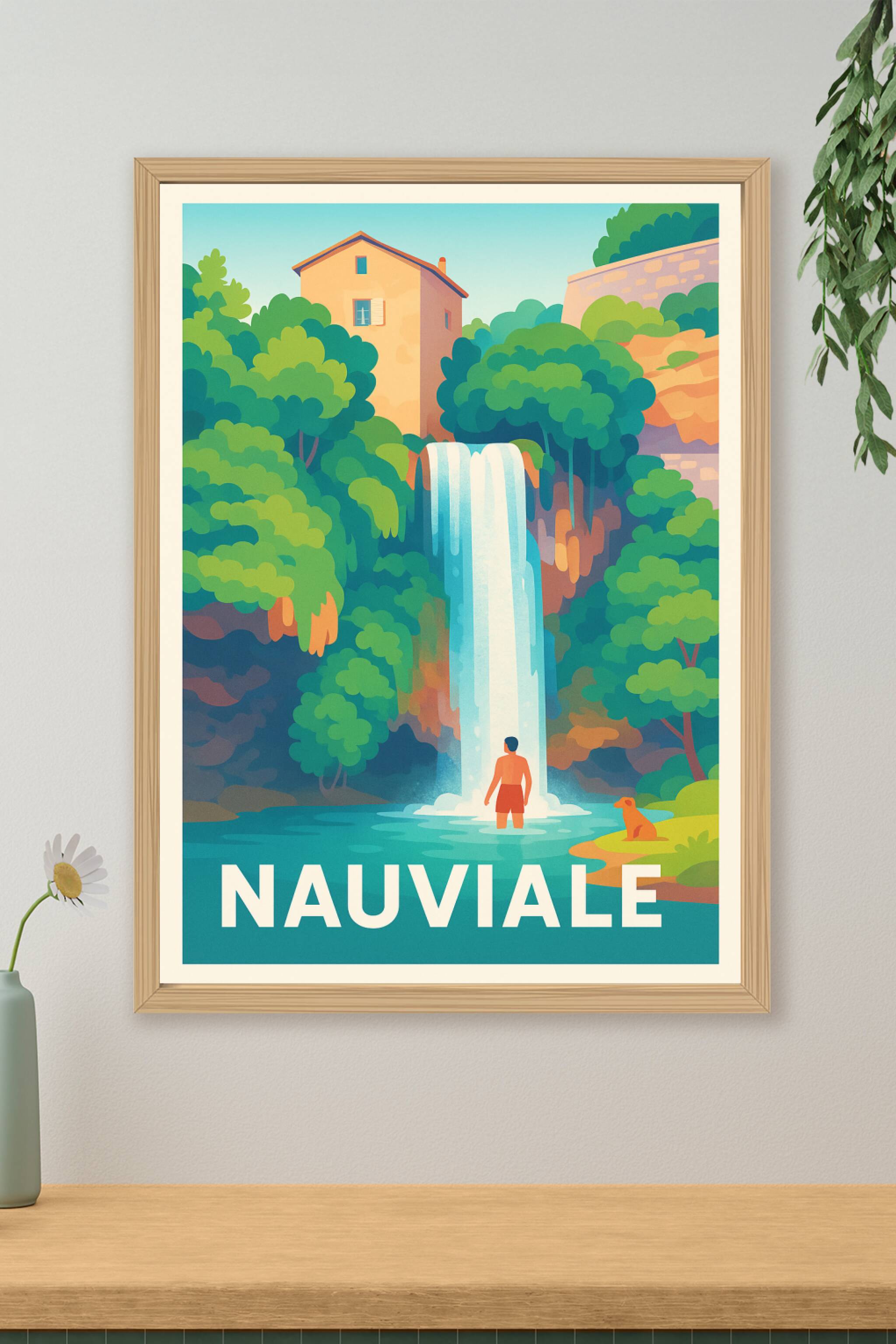 Affiche de NauViale - Nature et détente au cœur de la cascade
