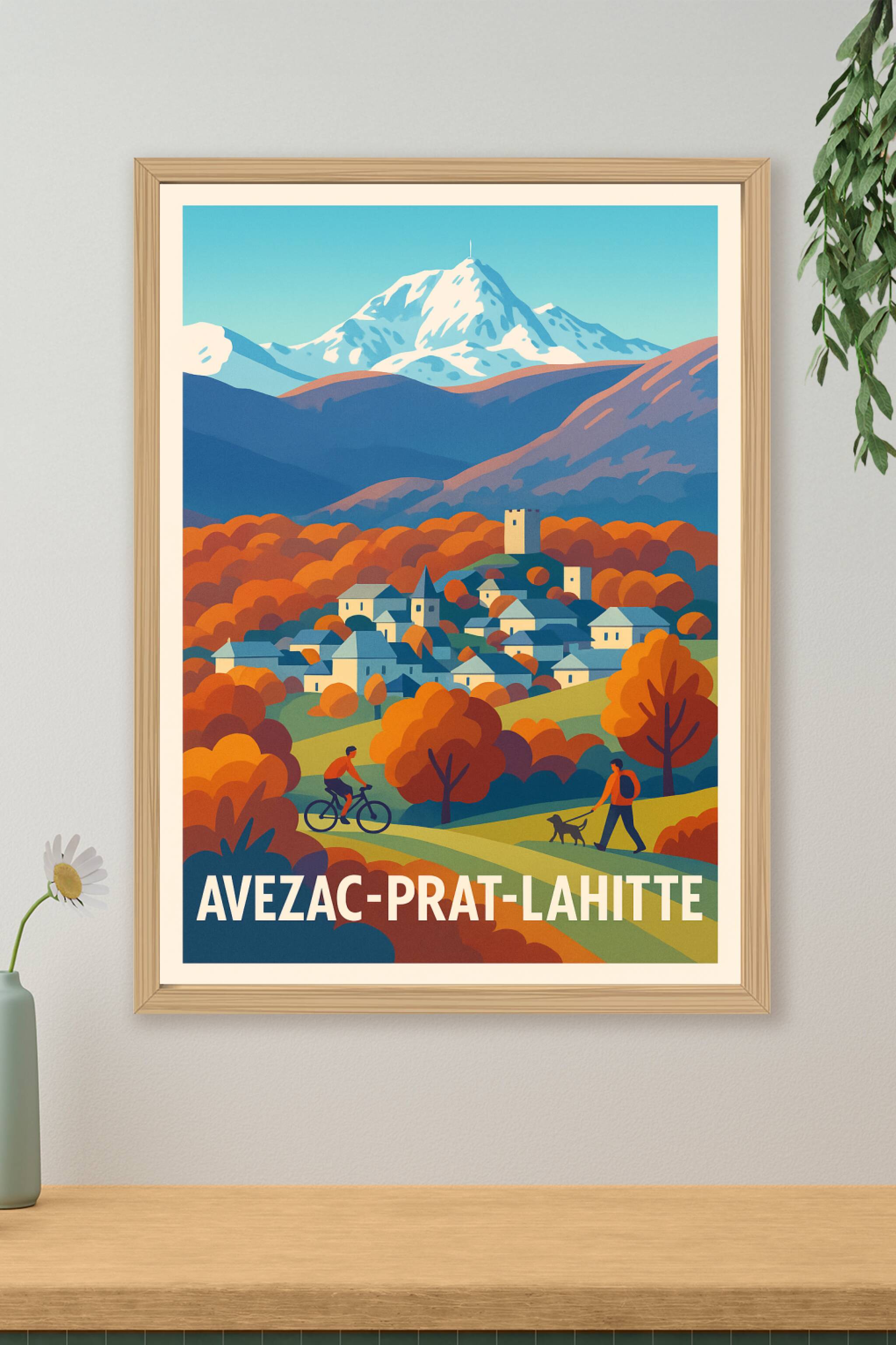 Affiche de Avezac-Prat-Lahitte - Évasion nature et charme pyrénéen