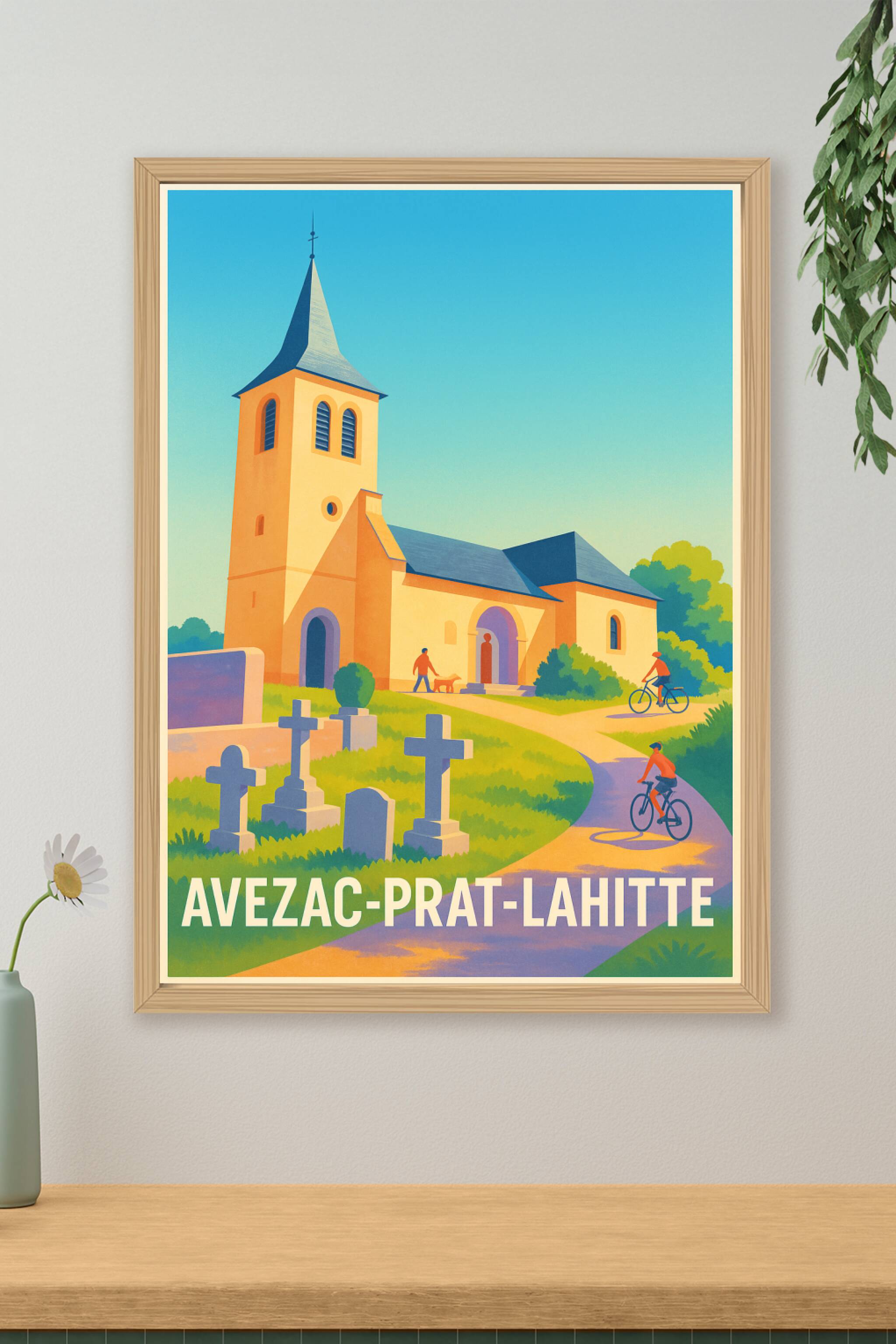Affiche de Avezac-Prat-Lahitte - Charme et Sérénité au Cœur du Village