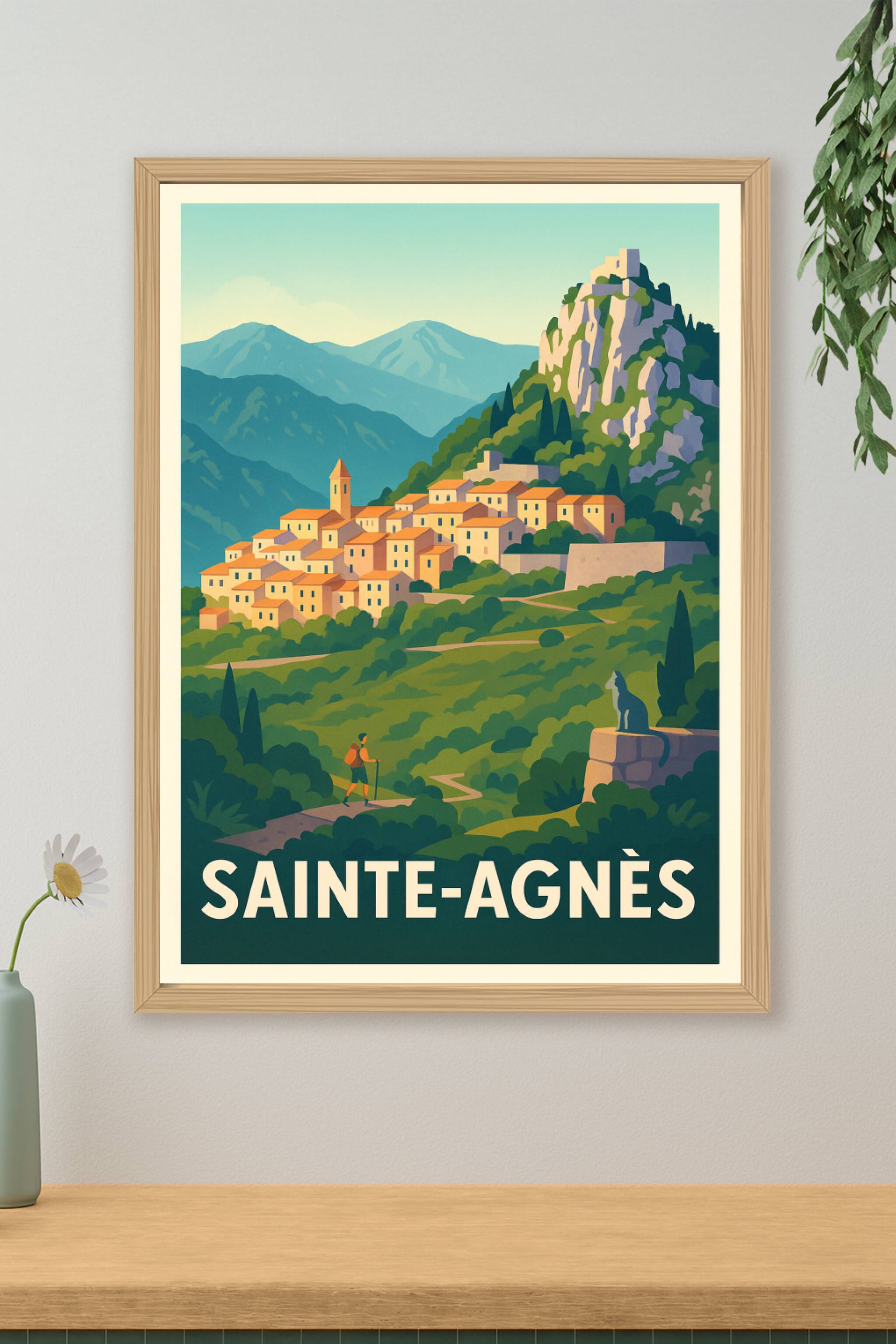 Affiche de Sainte-Agnès - L'envoûtante perle perchée