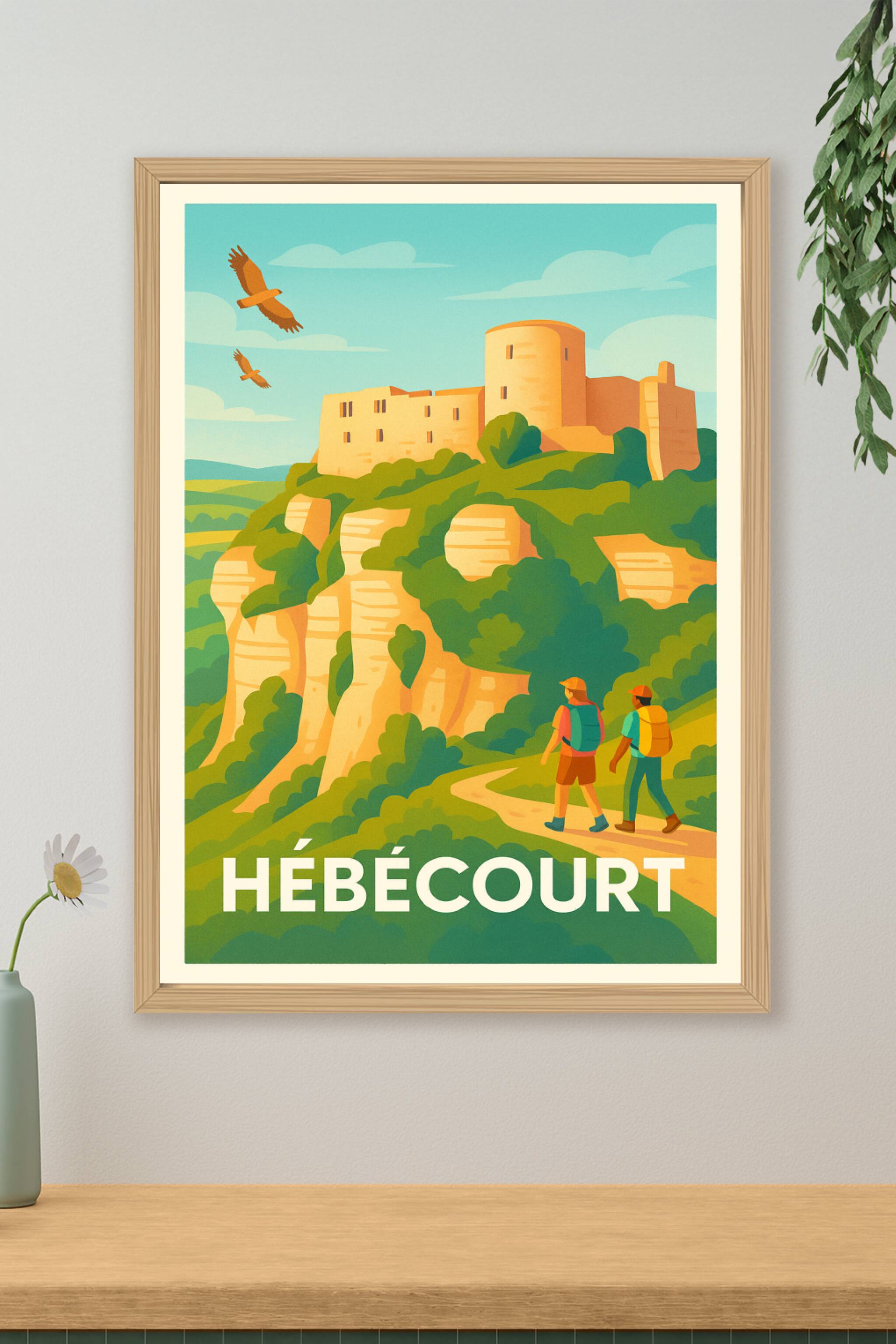 Affiche de Hébecourt - Évasion nature et patrimoine