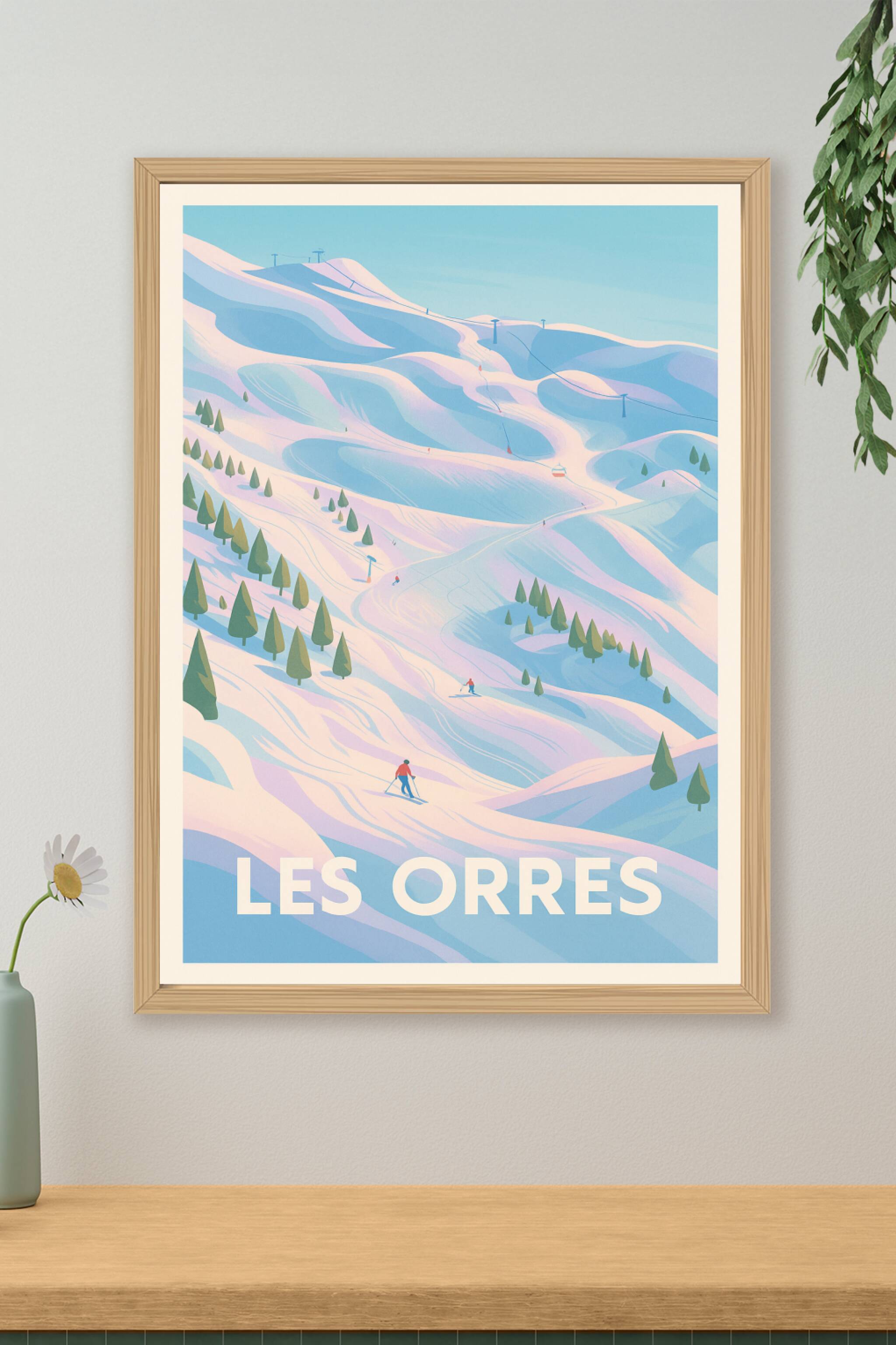 Affiche de Les Orres - Évasion alpine en douceur