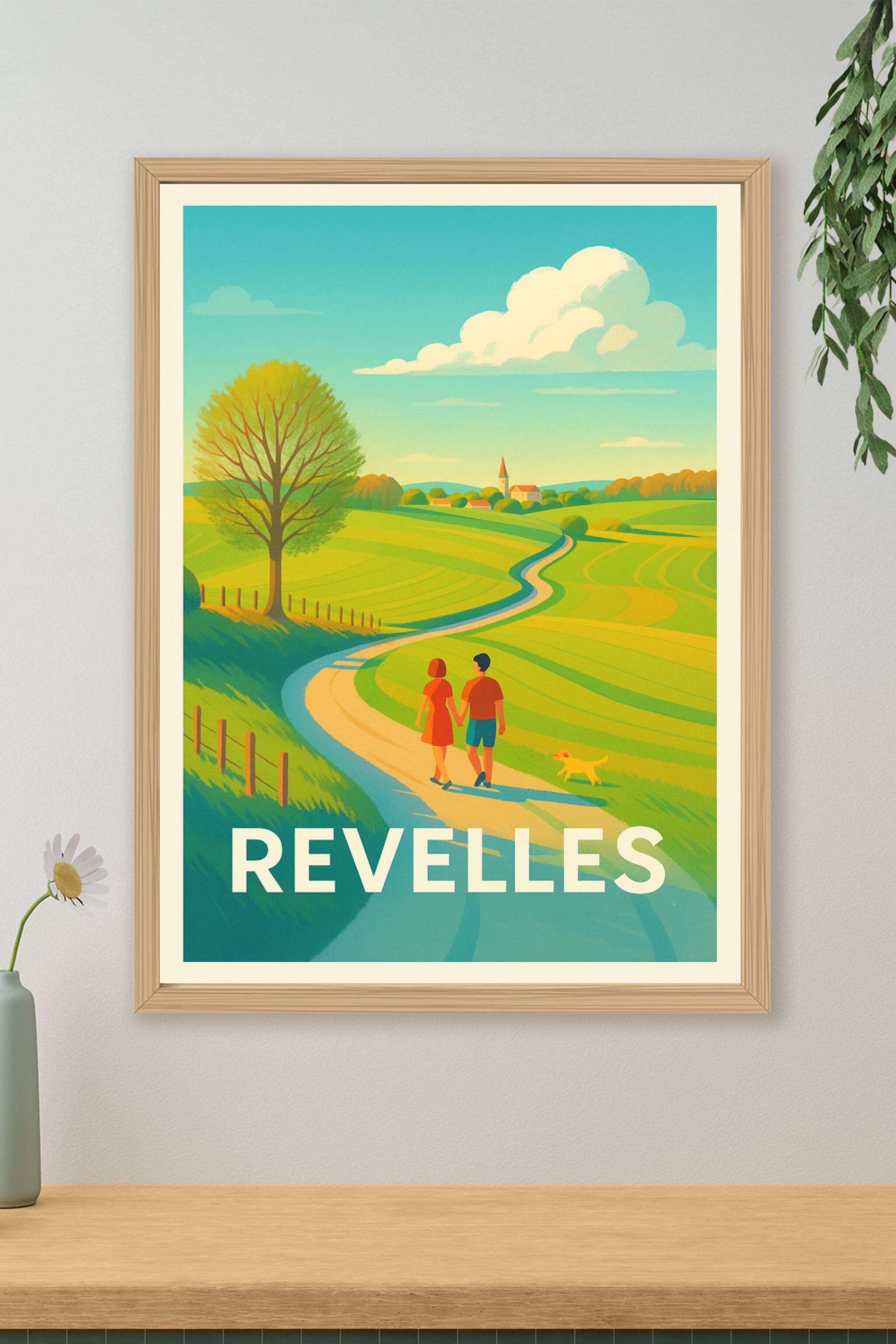 Affiche de Revelles - L'évasion bucolique à portée de main