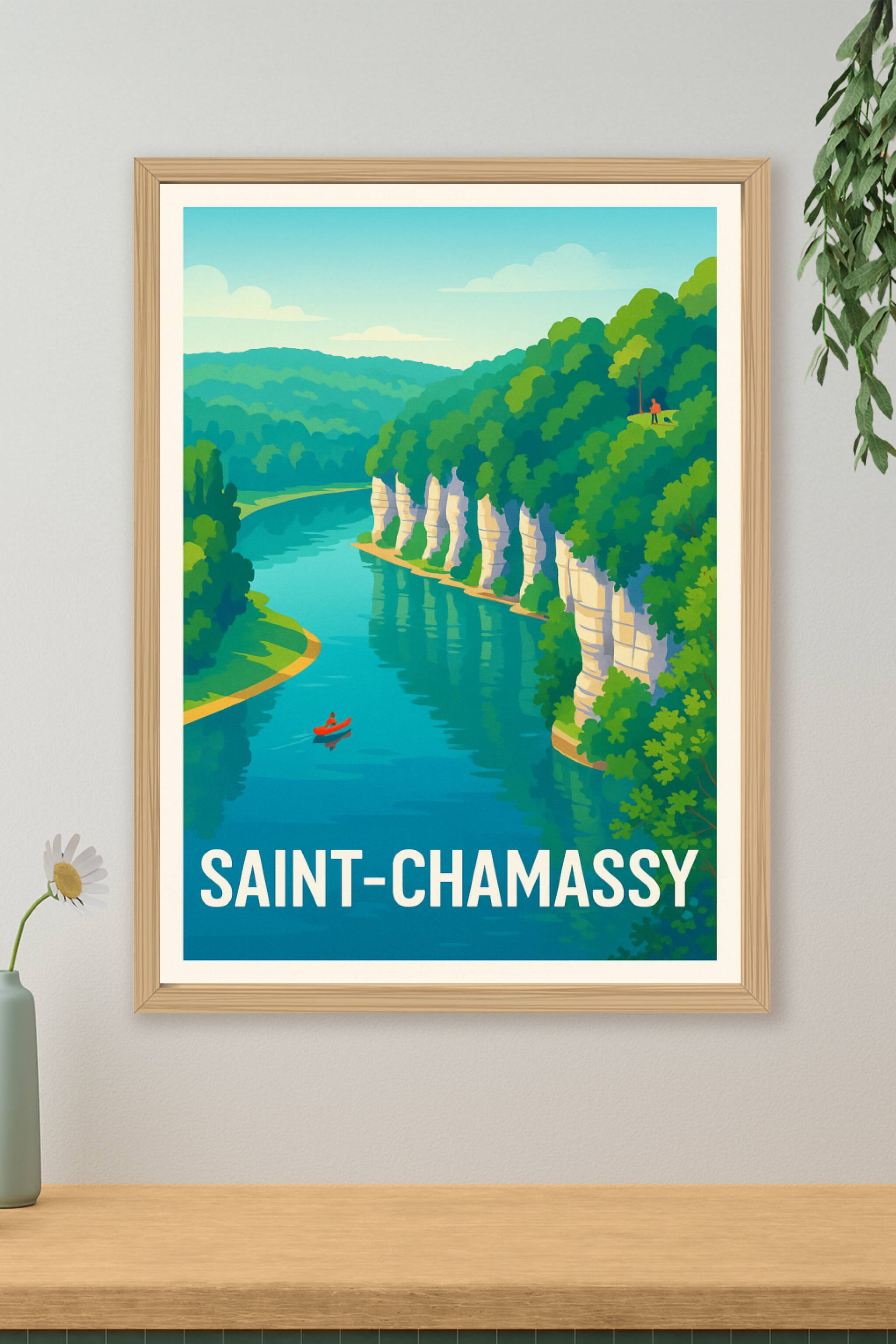 Affiche de Saint-Chamassy - Évasion nature au fil de l'eau
