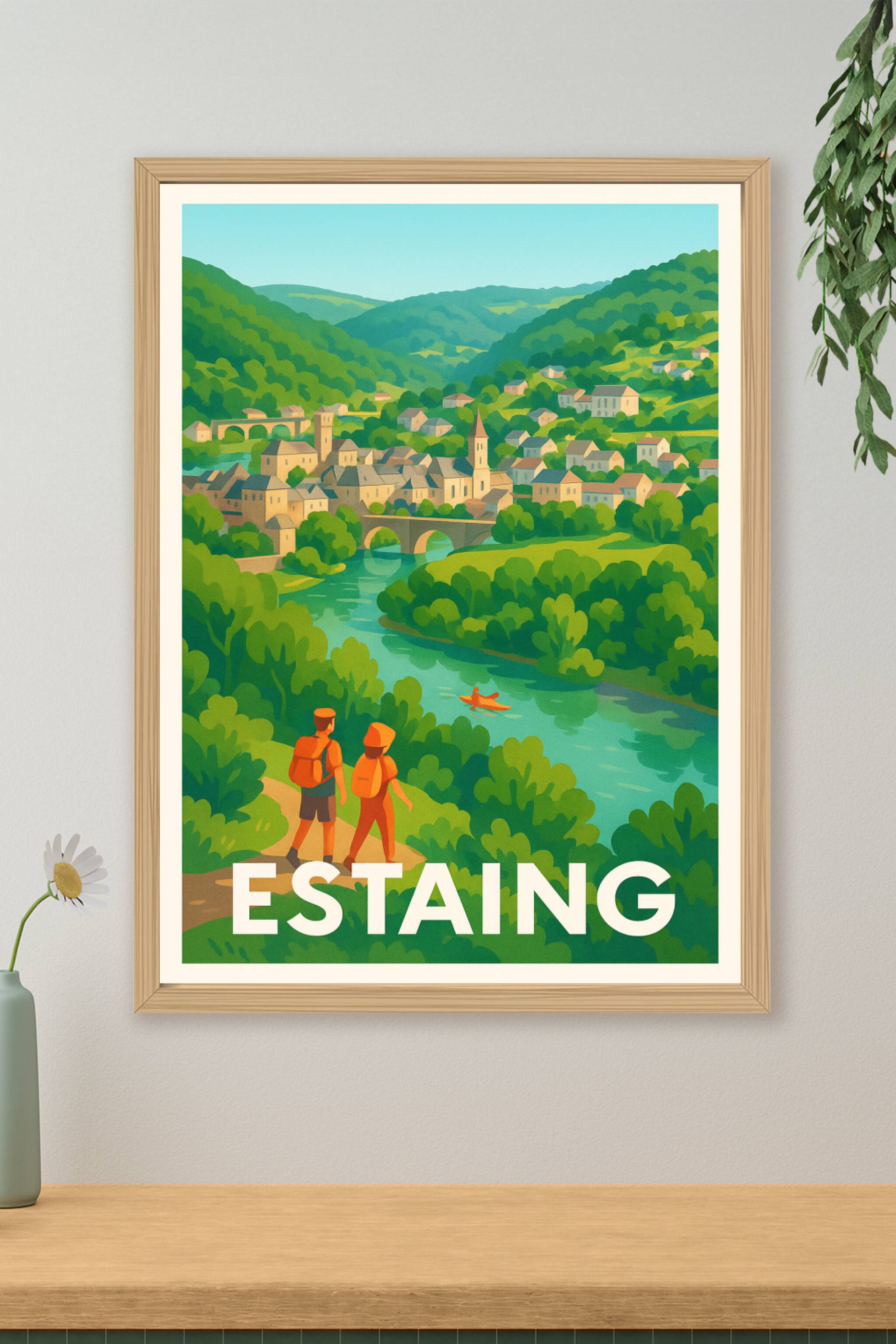 Affiche de Estaing - Escapade nature au cœur des vallées