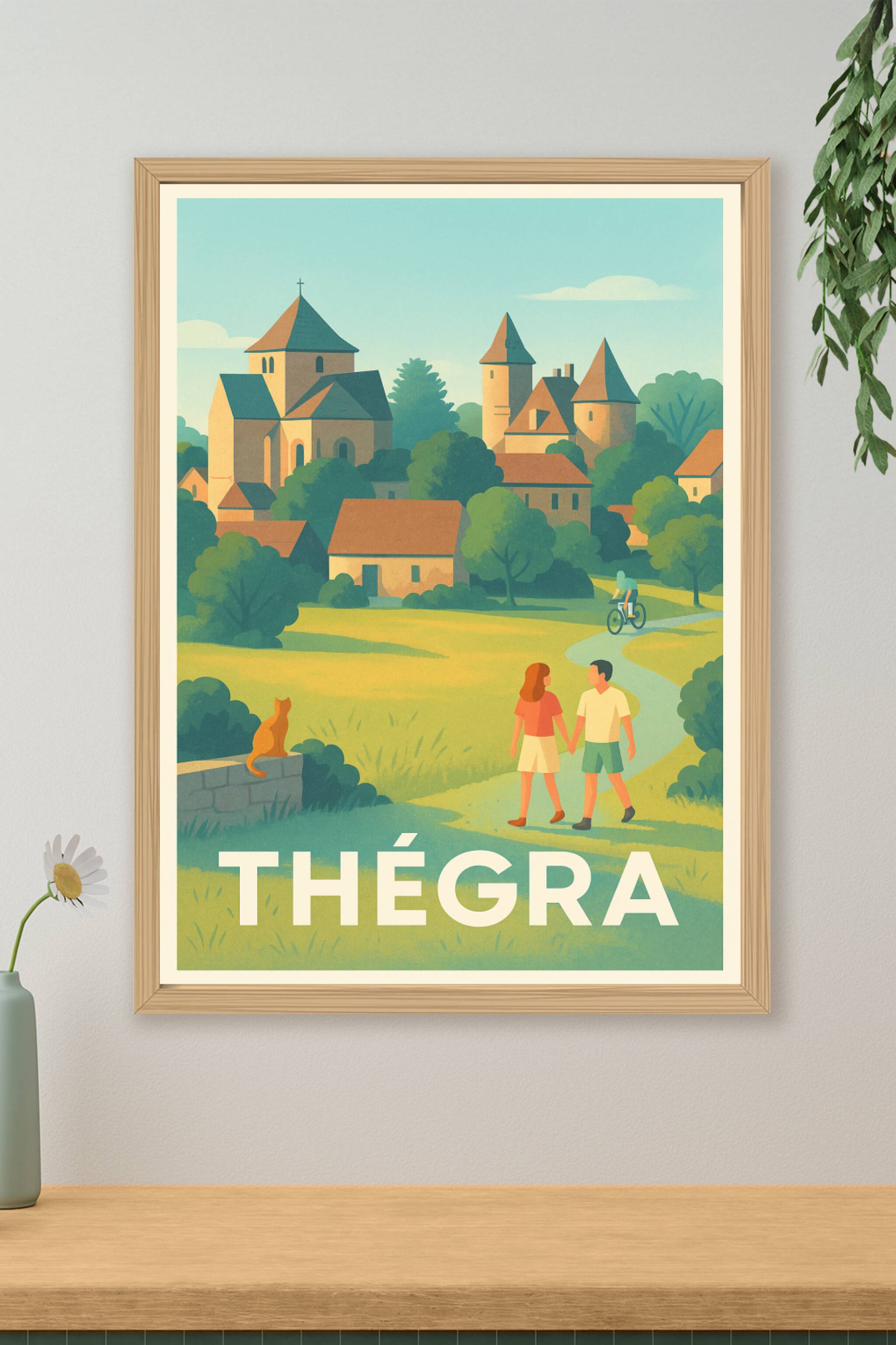 Affiche de Thégra - Évasion bucolique au cœur du village