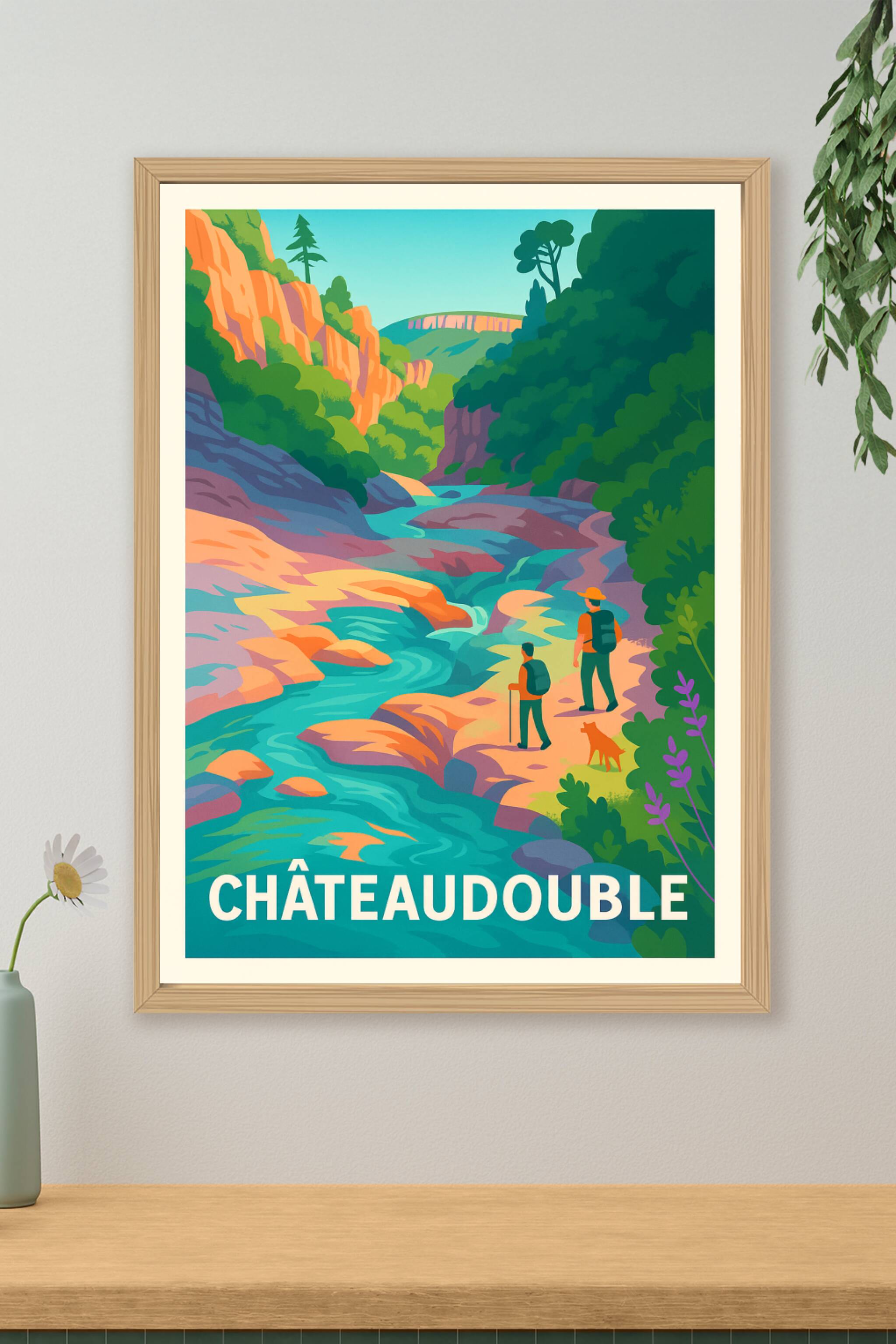 Affiche de Châteaudouble - L'appel de la nature sauvage
