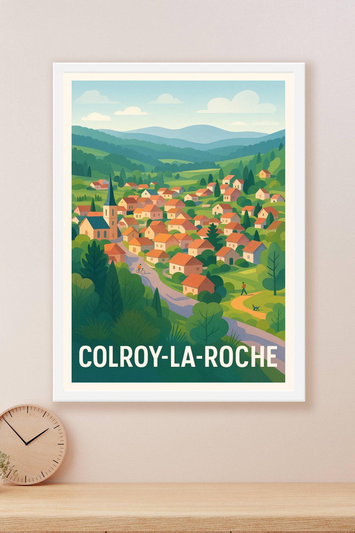 Affiche Colroy-la-Roche — Charme bucolique et douceur de vivre · poster d'art de Colroy-la-Roche