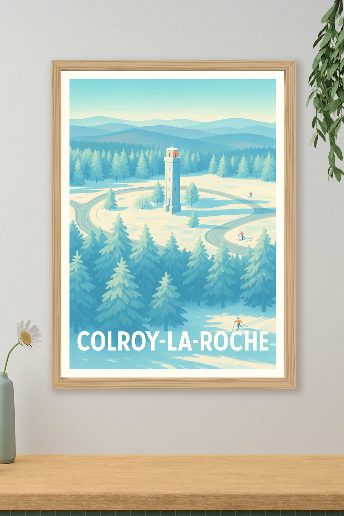 Colroy La Roche Affiche de Colroy-la-Roche - Invitation à l'aventure et à la découverte