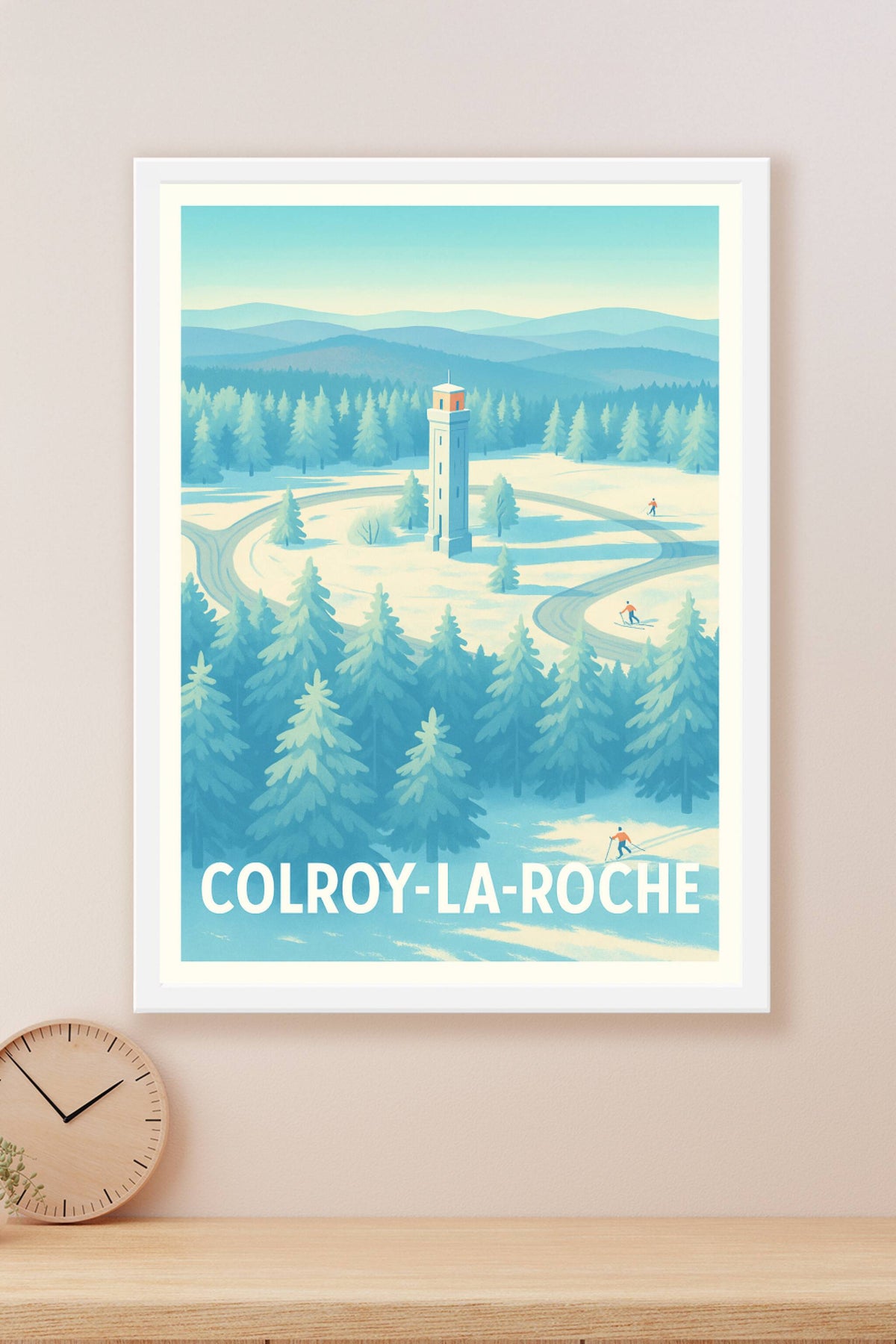 Affiche Colroy-la-Roche — Escapade hivernale en pleine nature · poster d'art de Colroy-la-Roche