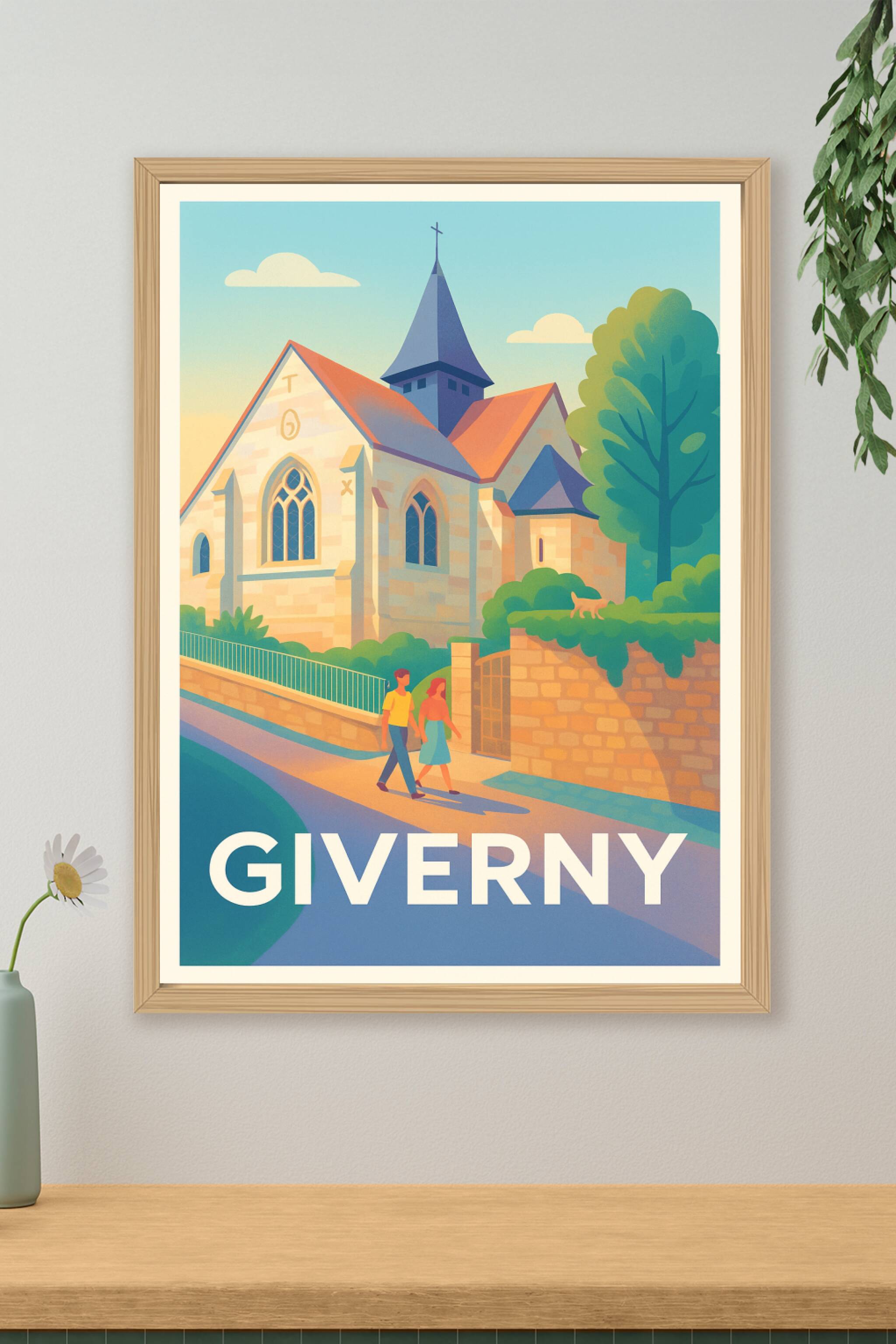 Affiche de Giverny - Charme et Sérénité à Deux Pas de Monet