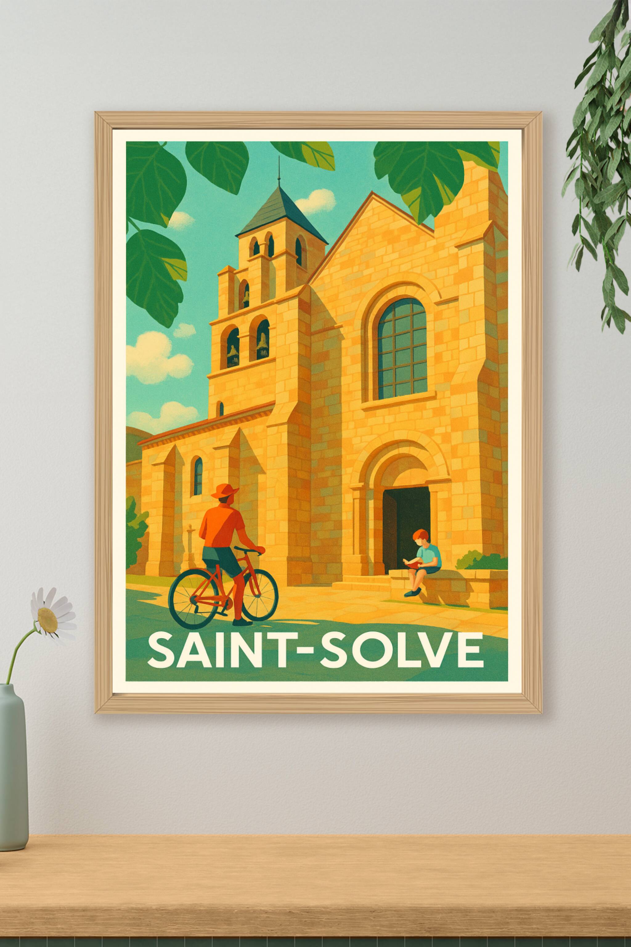 Affiche de Saint-Solve - Charme et sérénité au cœur du patrimoine