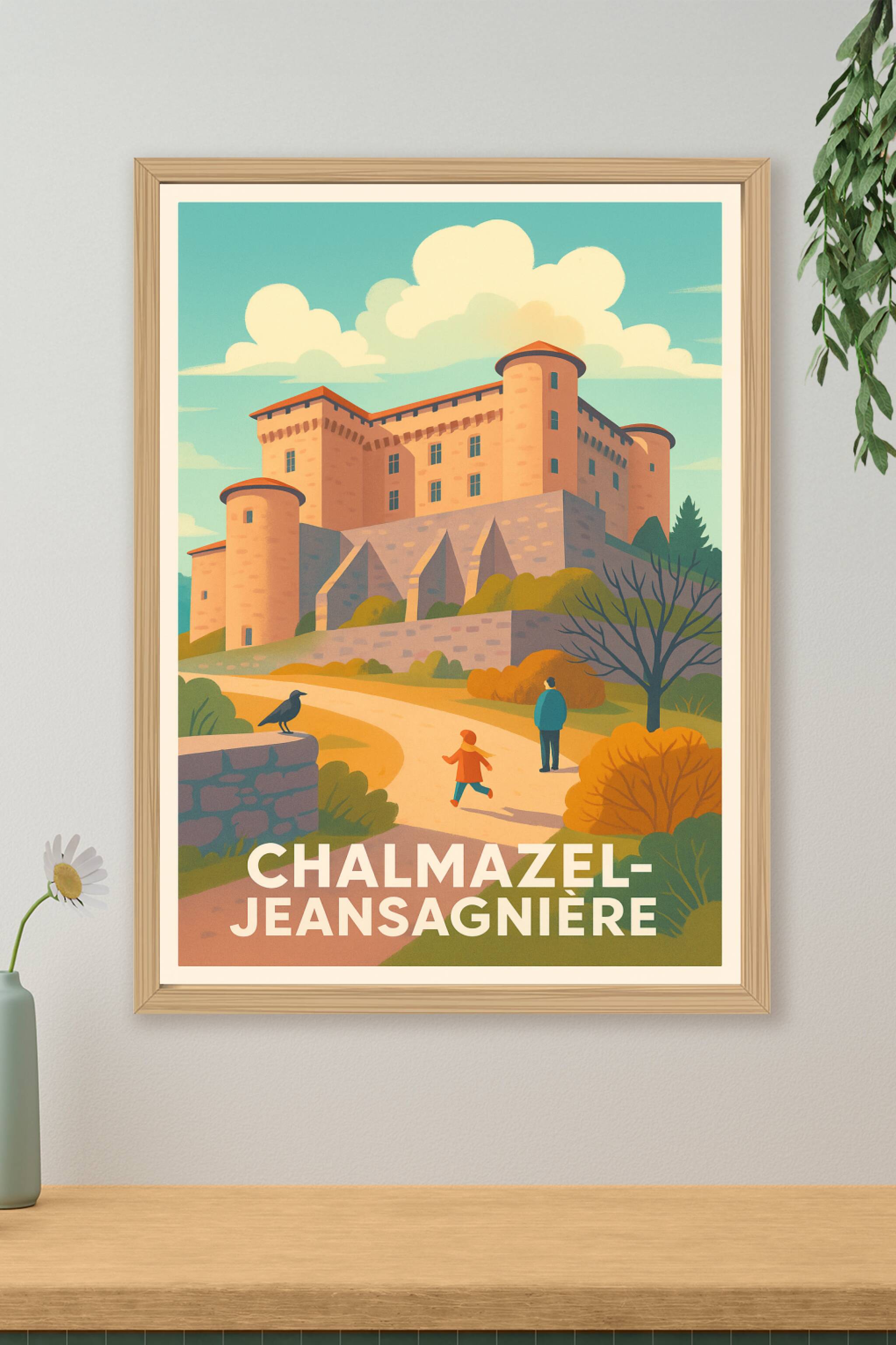 Affiche de Chalmazel-Jeansagnière - L'empreinte médiévale au cœur de l'Ardèche