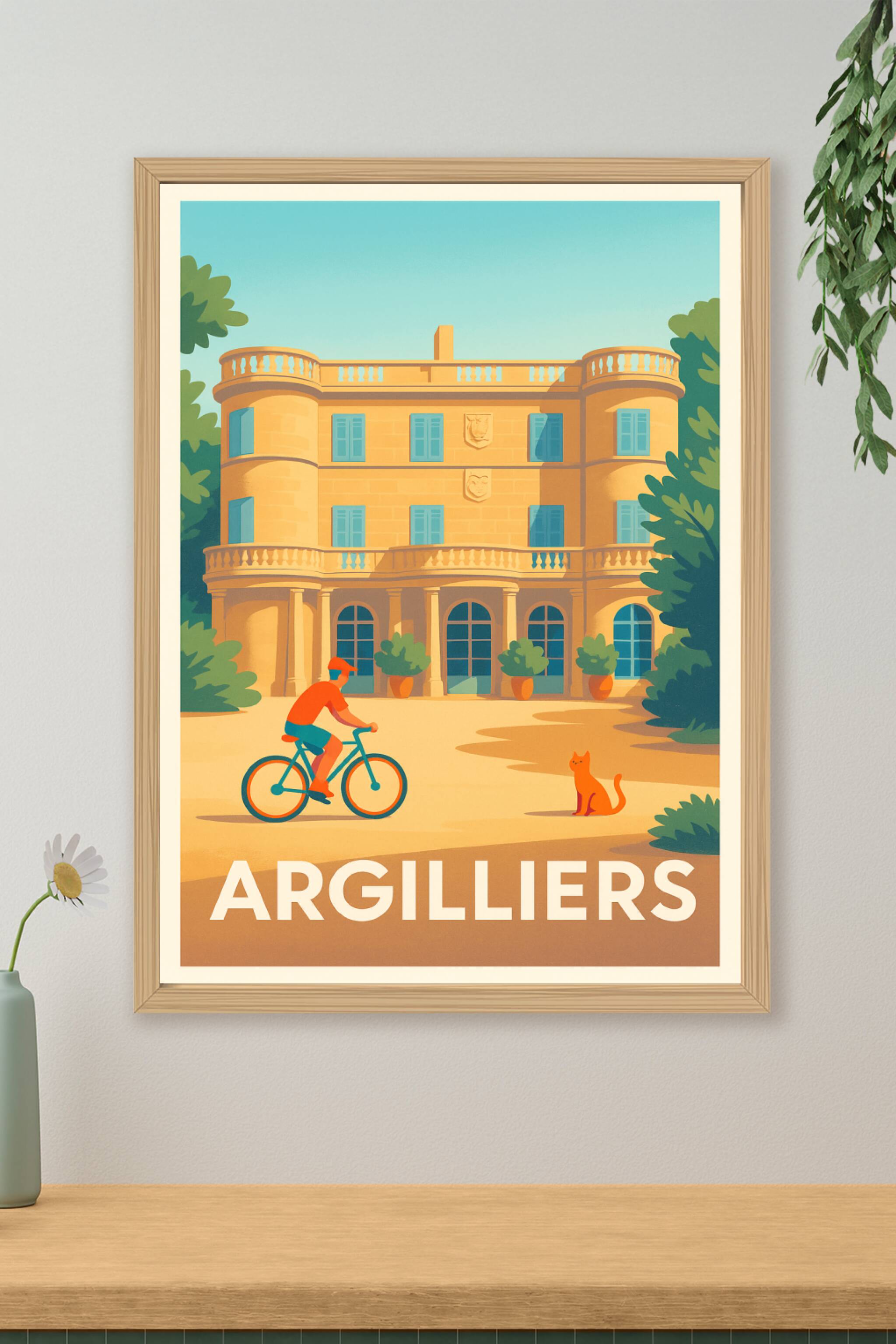 Affiche de Argilliers - Charme et Sérénité Provençale