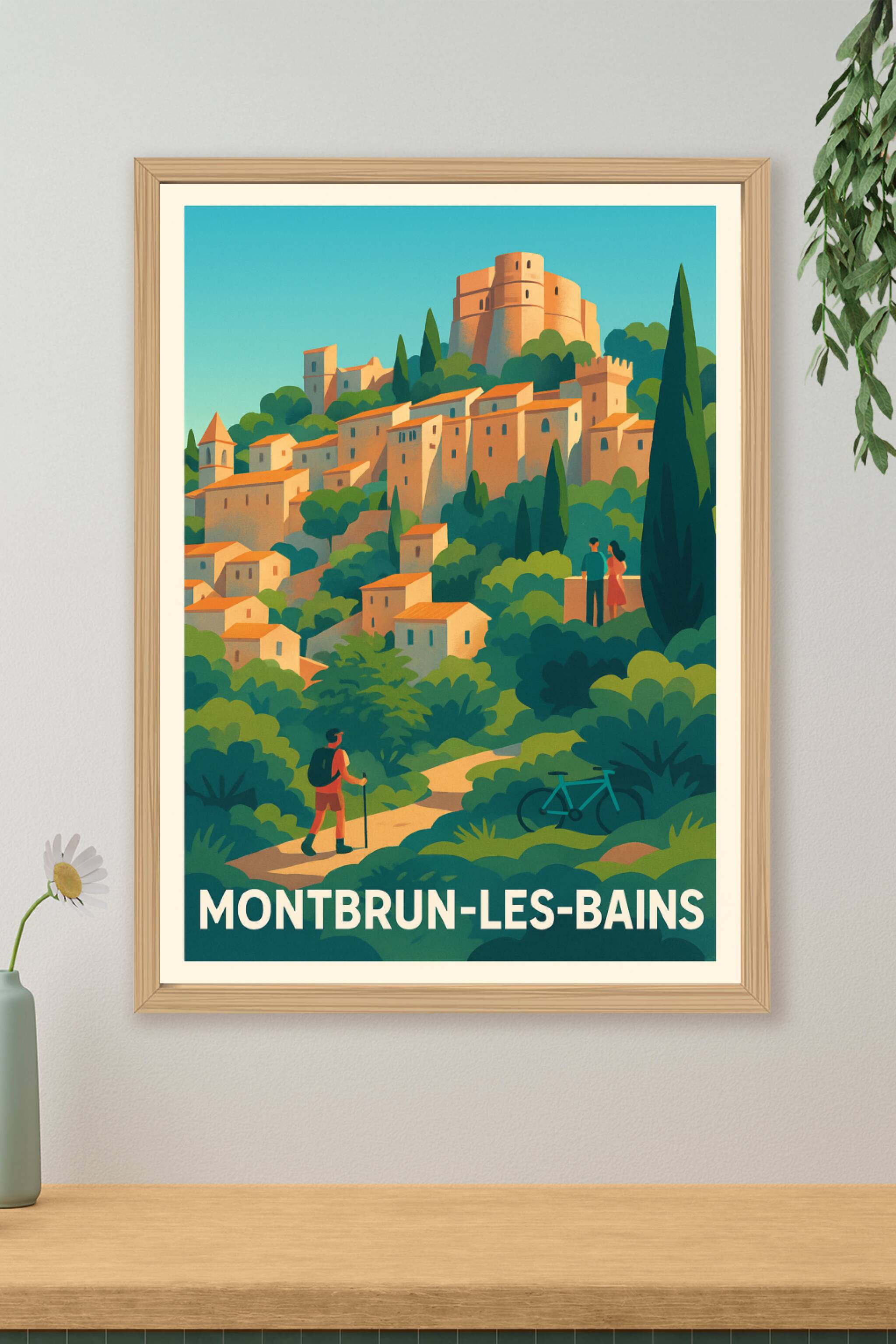 Affiche de Montbrun-les-Bains - Escapade au cœur d'un village perché