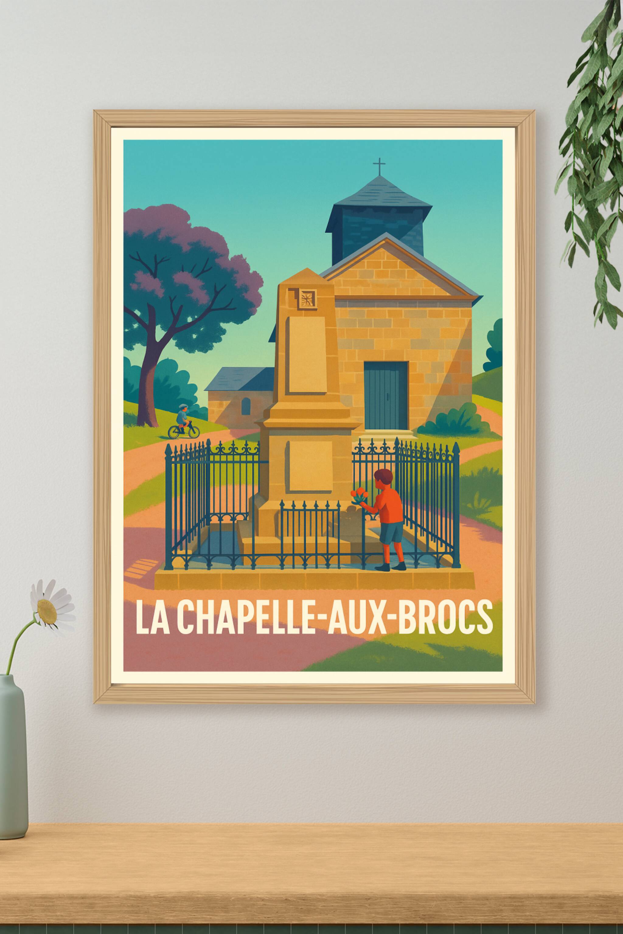 Affiche de La Chapelle-aux-Brocs - Charme paisible et authentique
