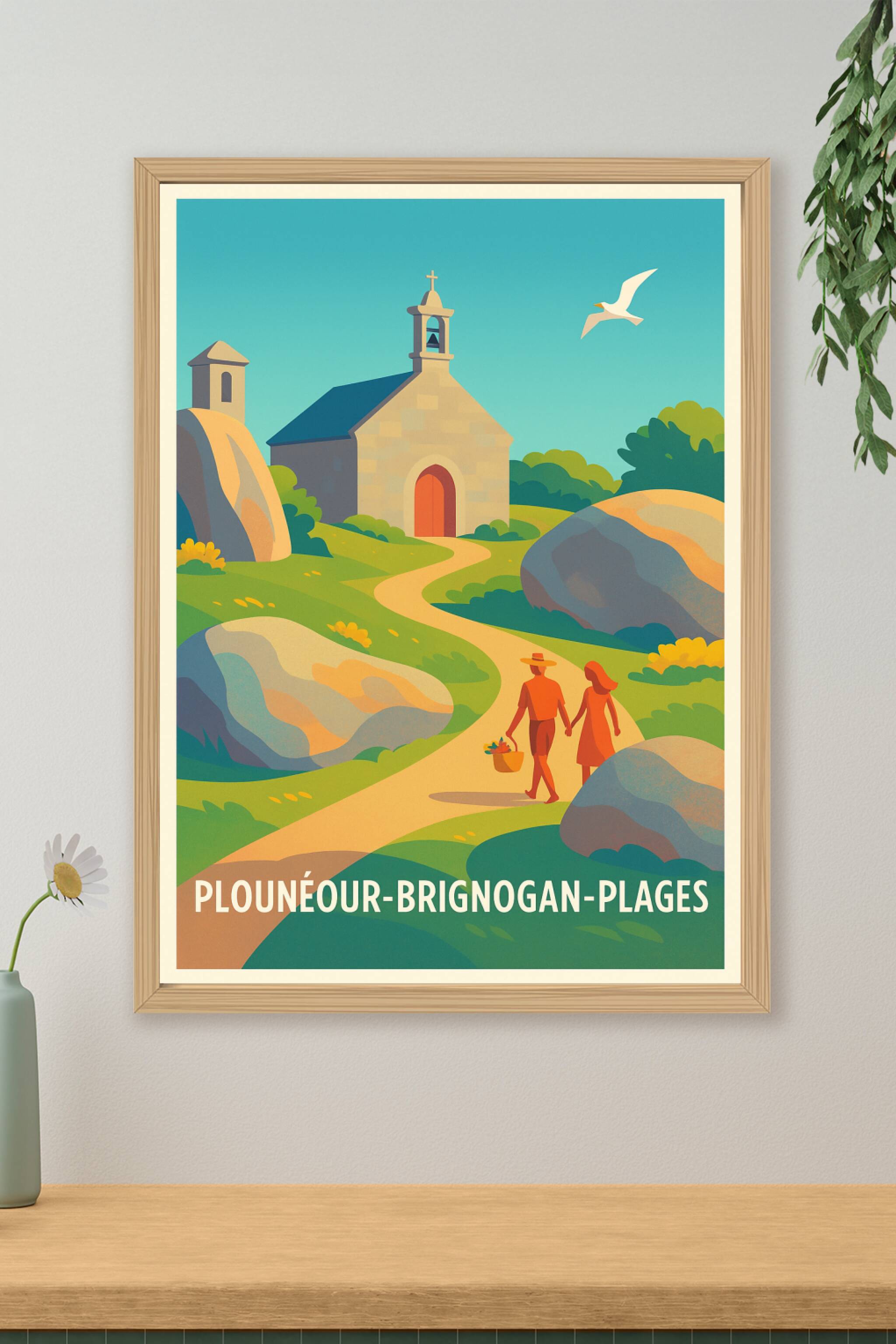 Affiche de Plounéour-Brignogan-Plages - Escapade champêtre en bord de mer