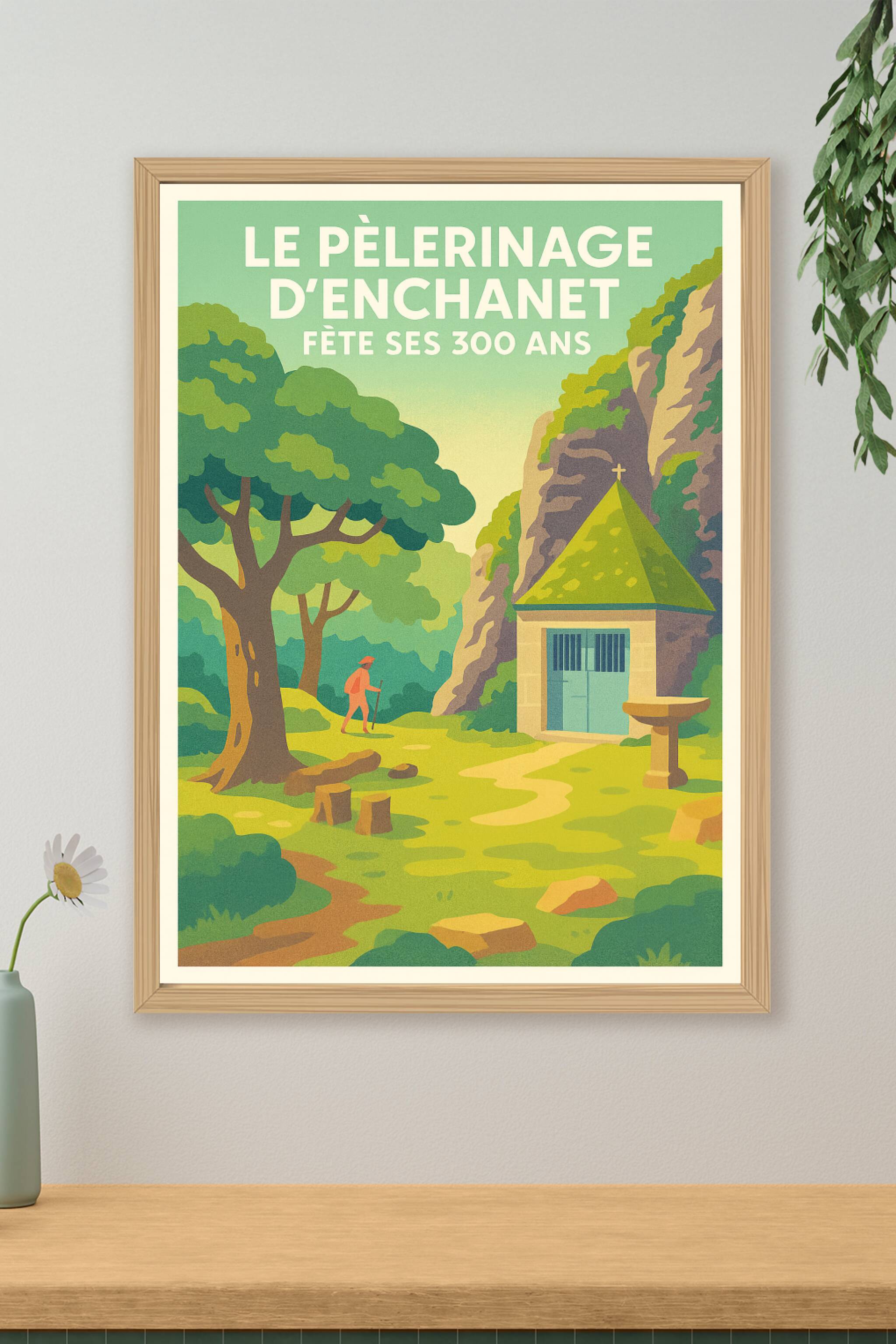 Affiche de Enchanet - Le pèlerinage aux 300 ans d'histoire