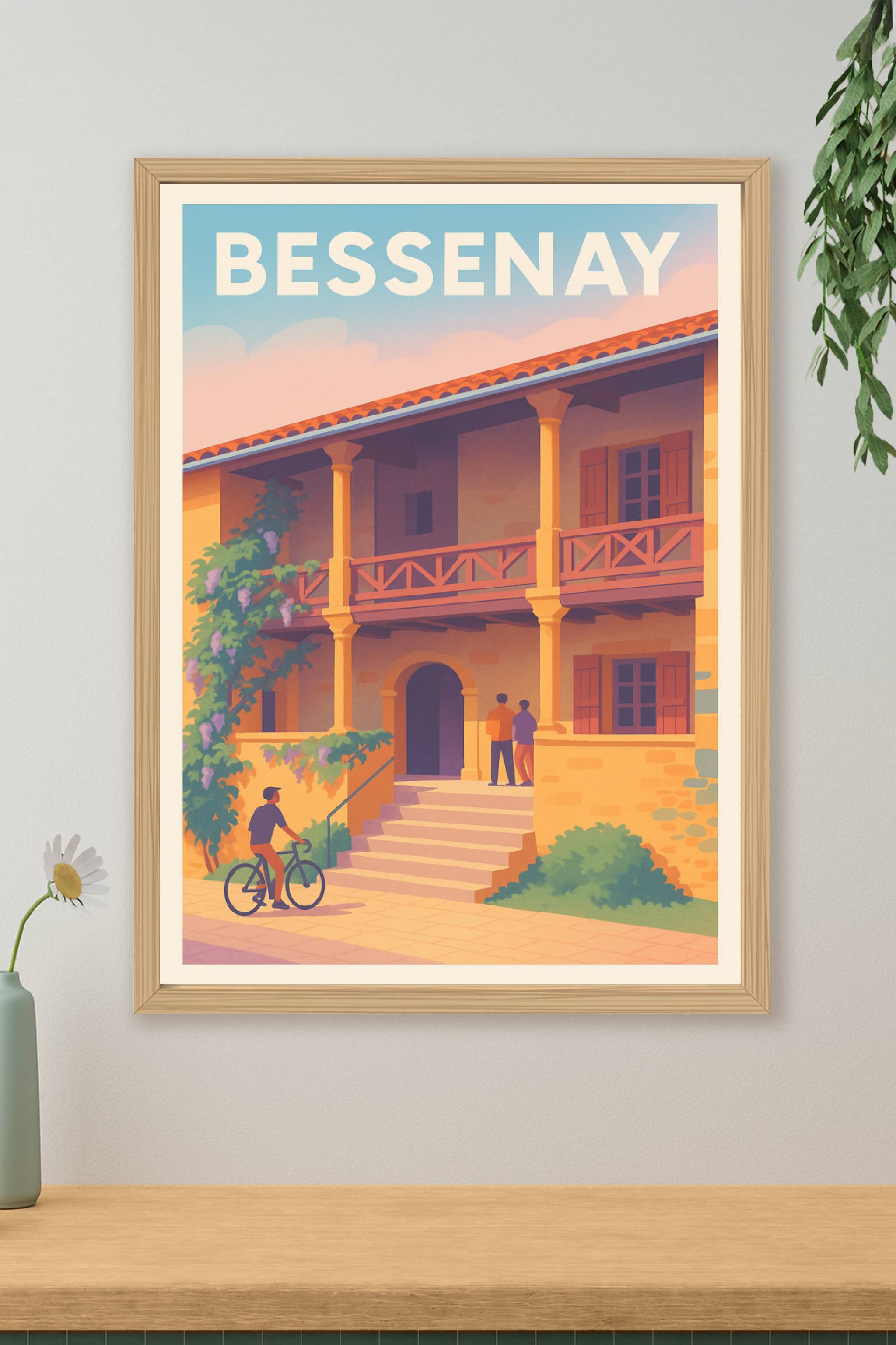 Affiche de Bessenay - Charme et Sérénité d'une Maison Lyonnaise