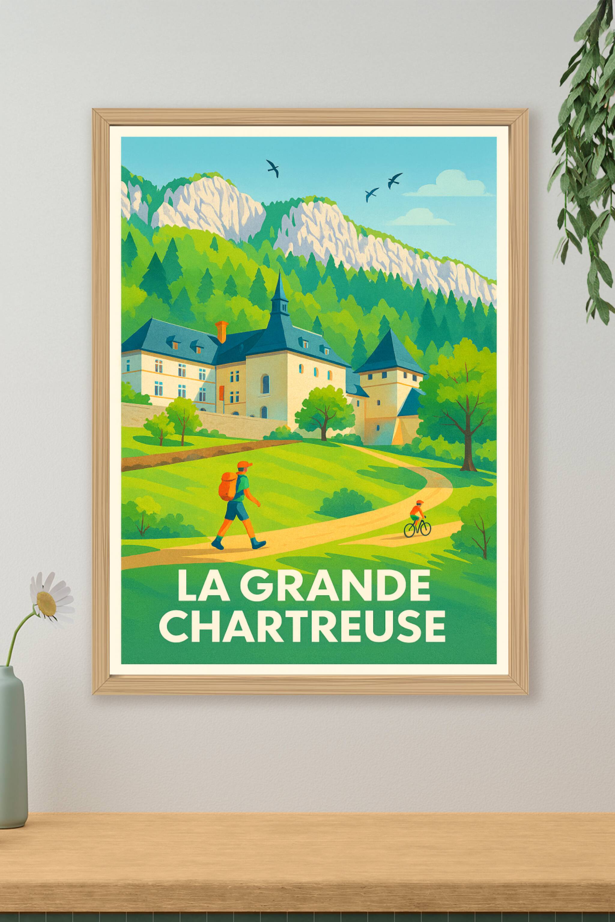 Affiche de La Grande Chartreuse - Escapade nature et sérénité