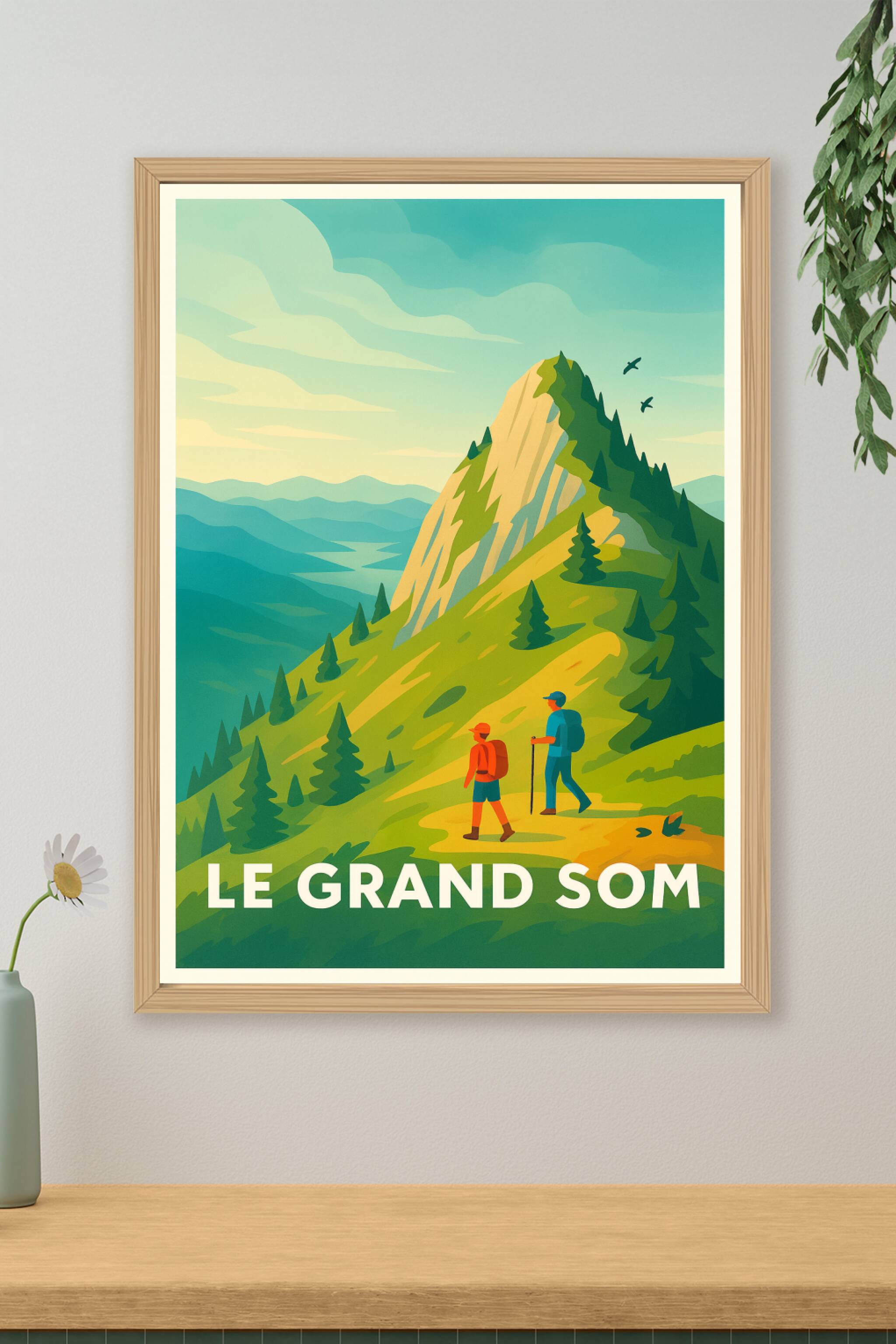 Affiche de Le Grand Som - Randonnée et nature à l'état pur