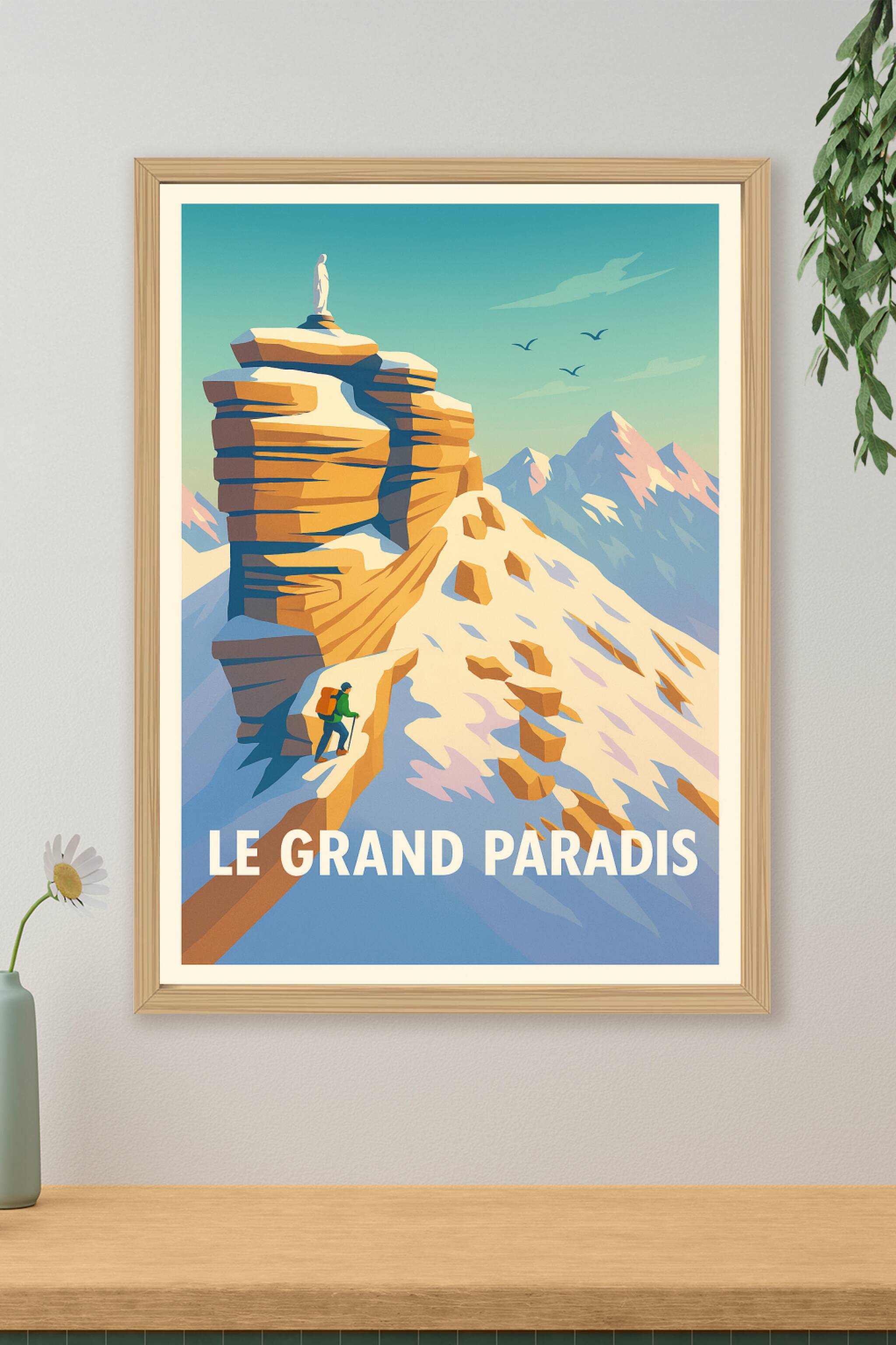 Affiche de Le Grand Paradis - Aventure et sommets majestueux