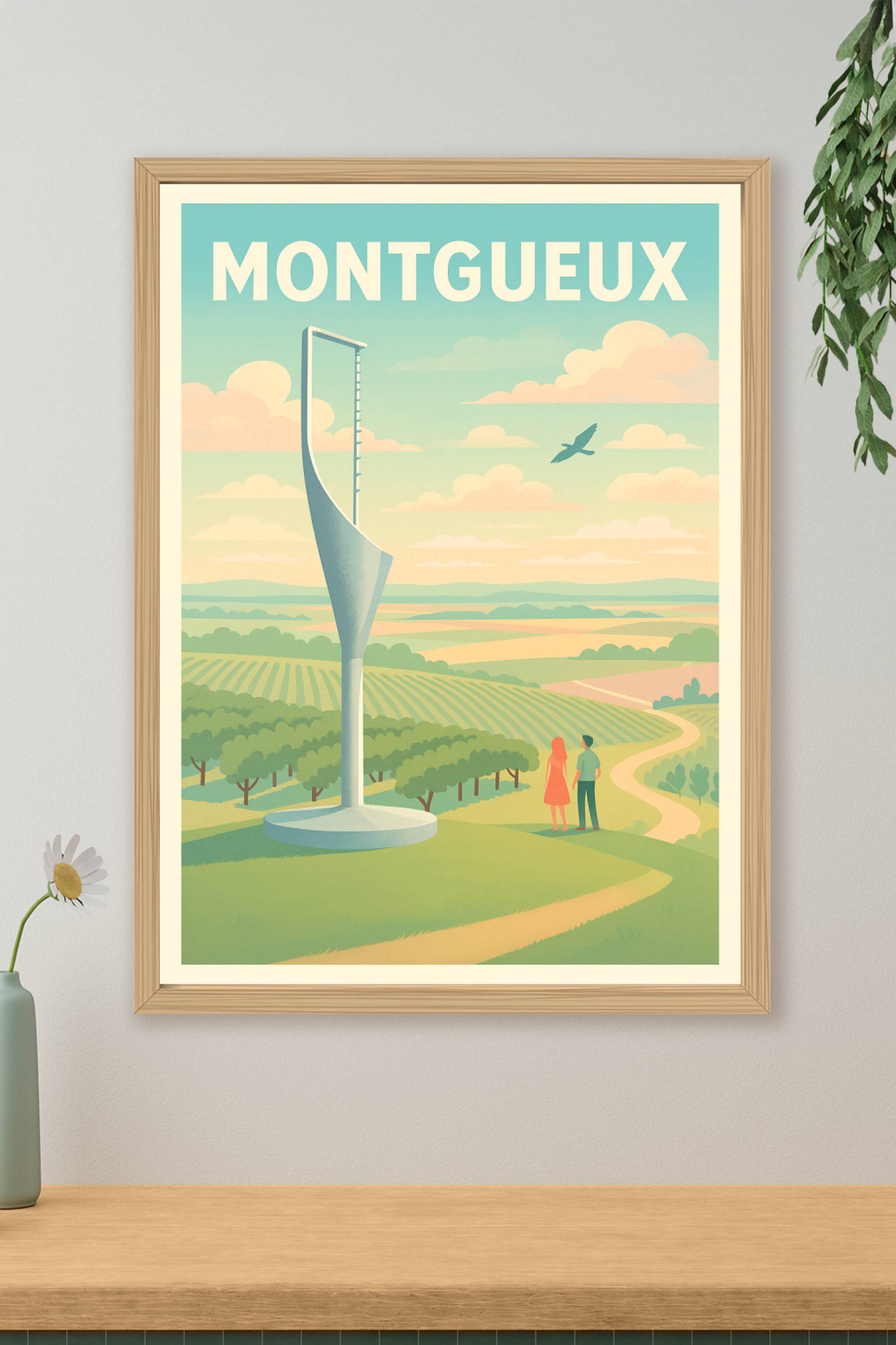 Affiche de Montgueux - Une douceur champenoise en pleine nature