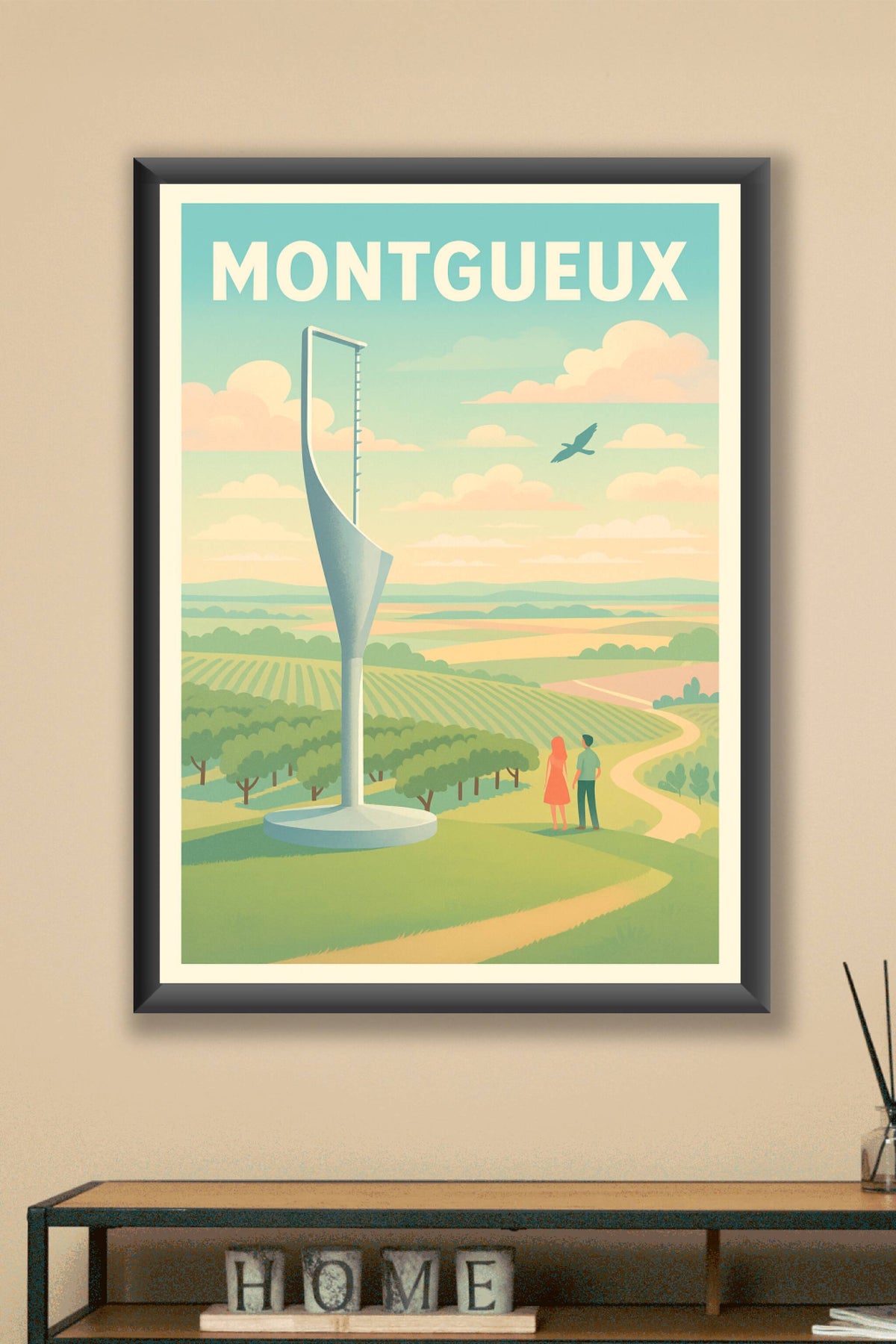 Affiche de Montgueux - Une douceur champenoise en pleine nature