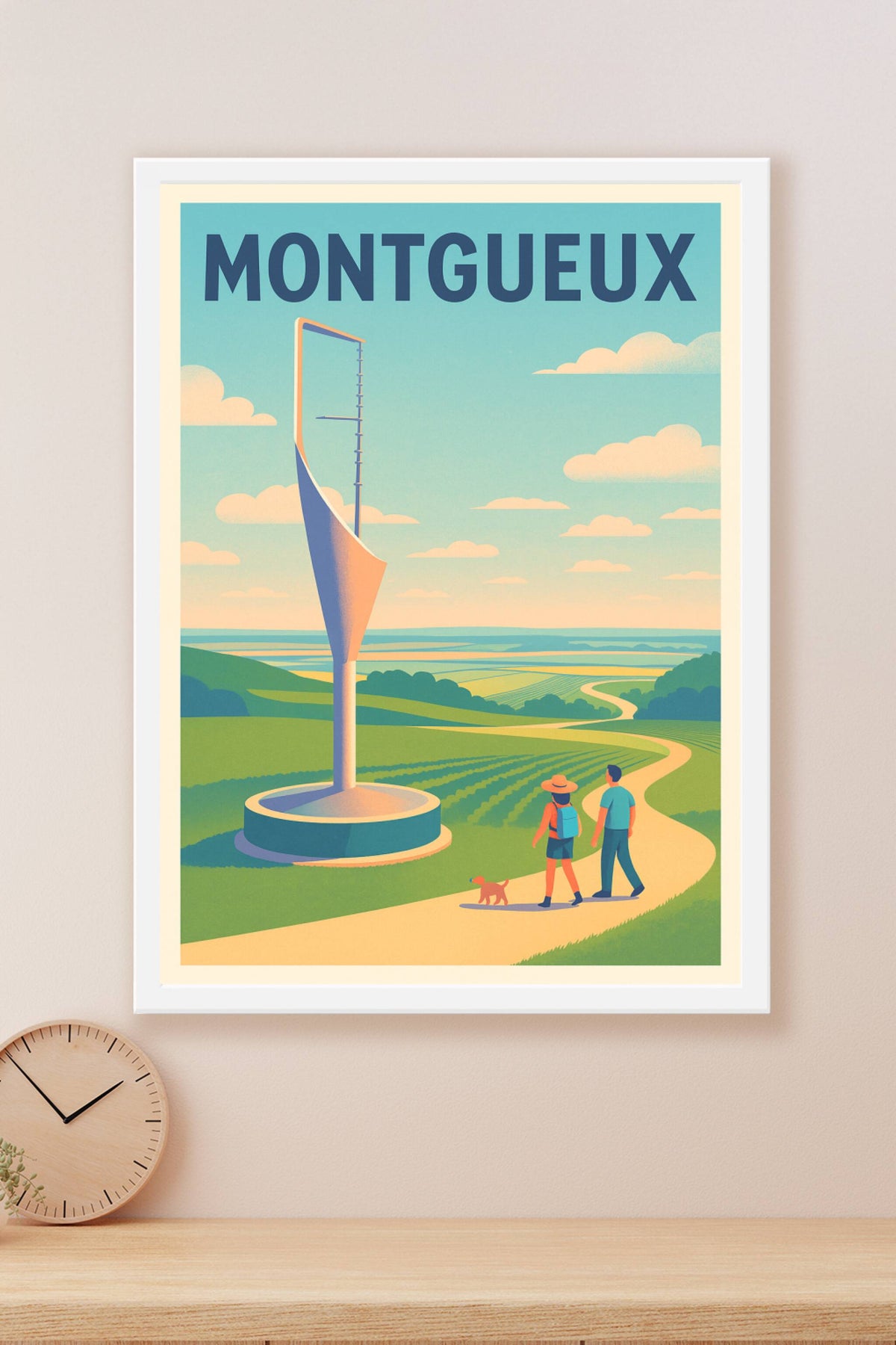 Affiche de Montgueux - Balade au cœur des vignobles champenois