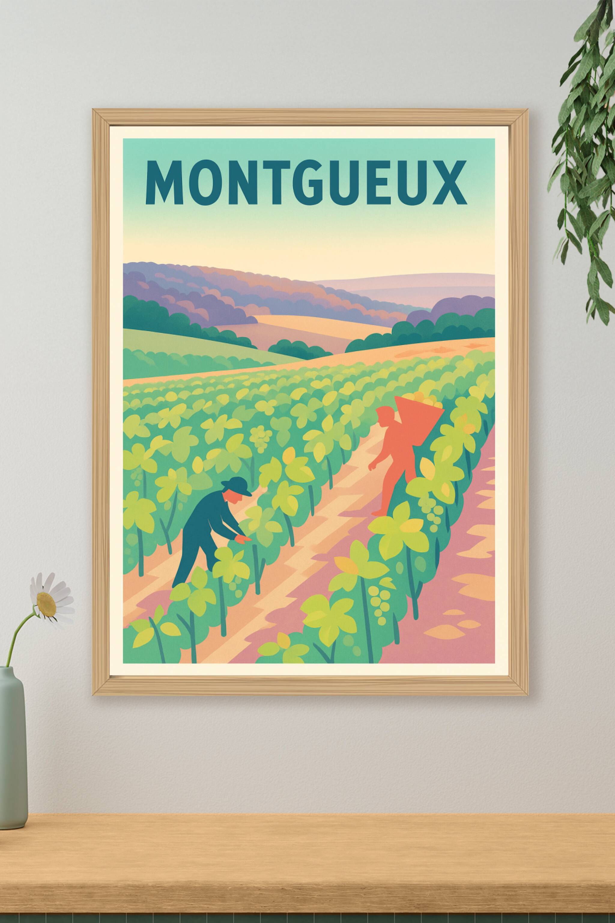 Affiche de Montgueux - Évasion champêtre au cœur des vignes