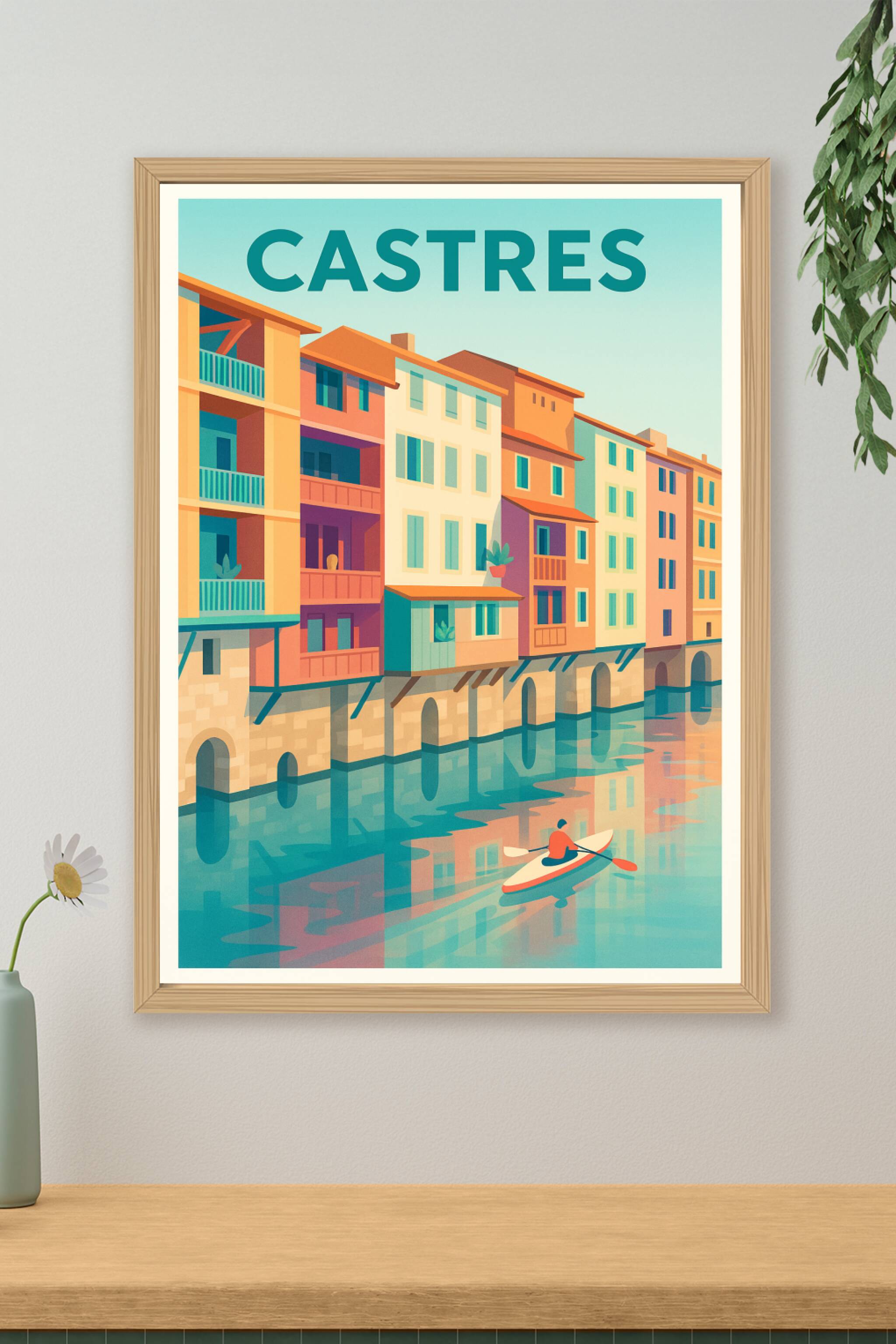 Affiche de Castres - Sérénité au fil de l'eau