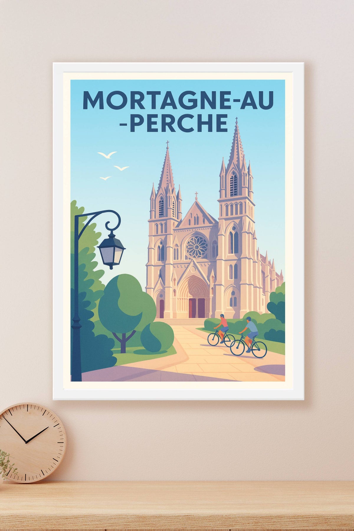 Affiche de Mortagne-au-Perche - Charme pittoresque et patrimoine