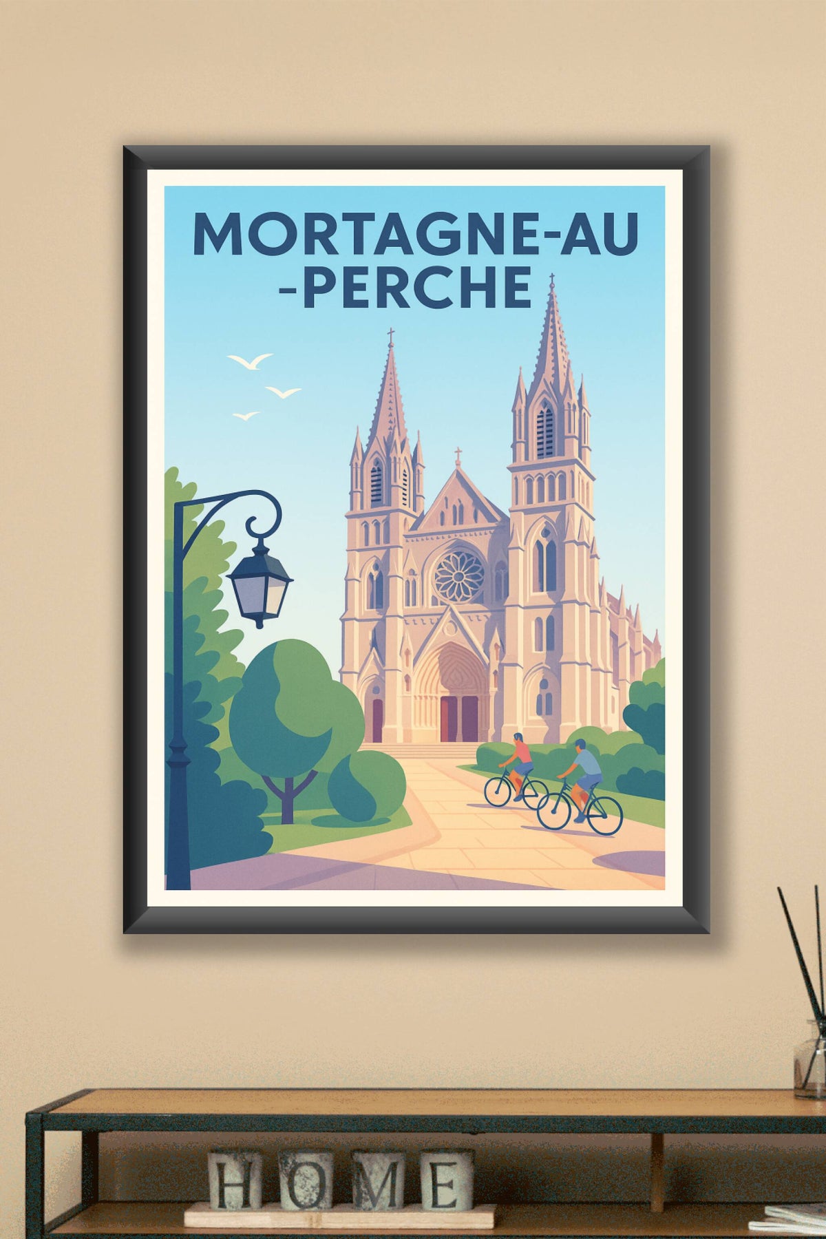 Affiche de Mortagne-au-Perche - Charme pittoresque et patrimoine