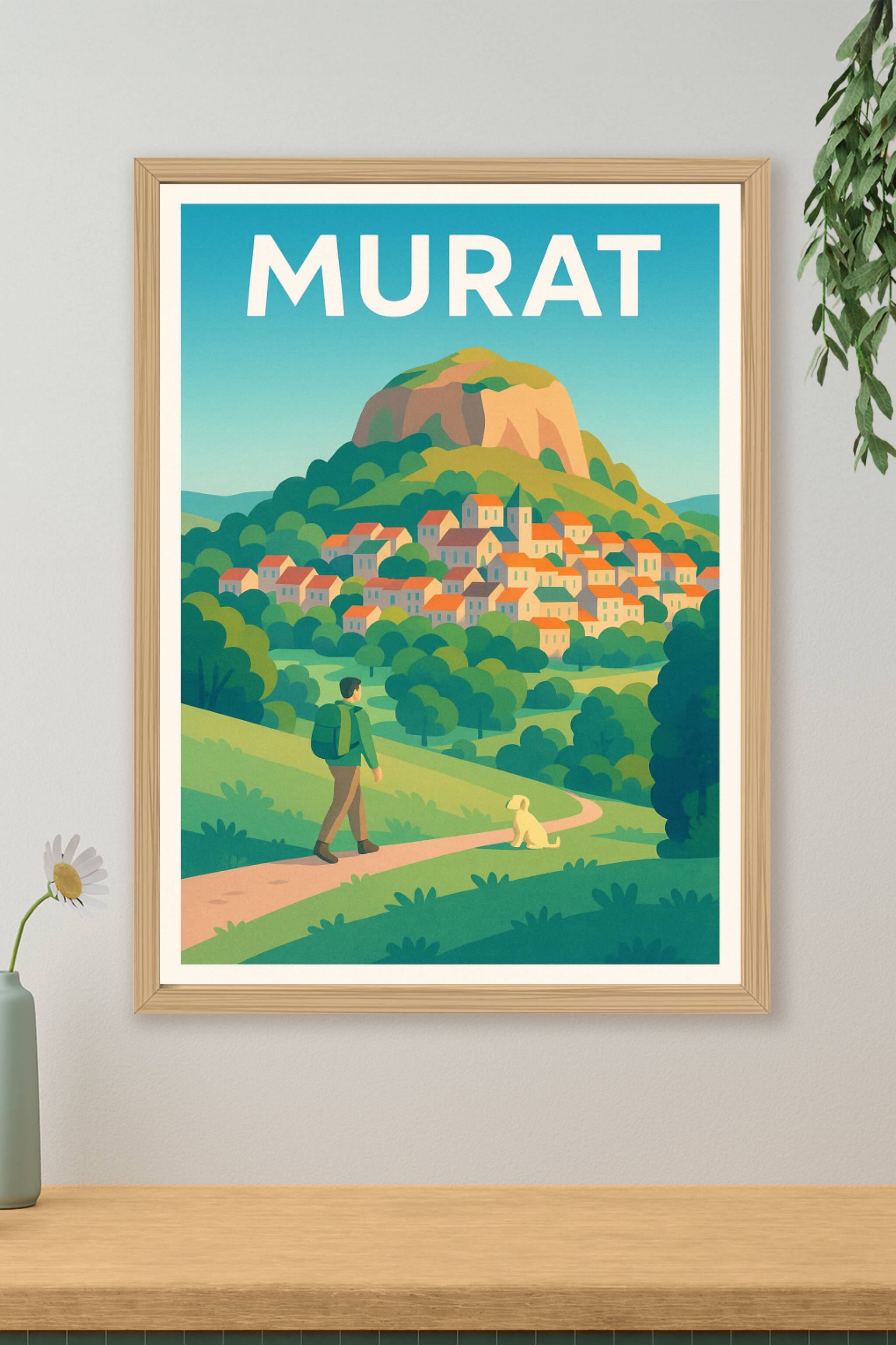 Affiche de Murat - Escapade bucolique au cœur de la nature