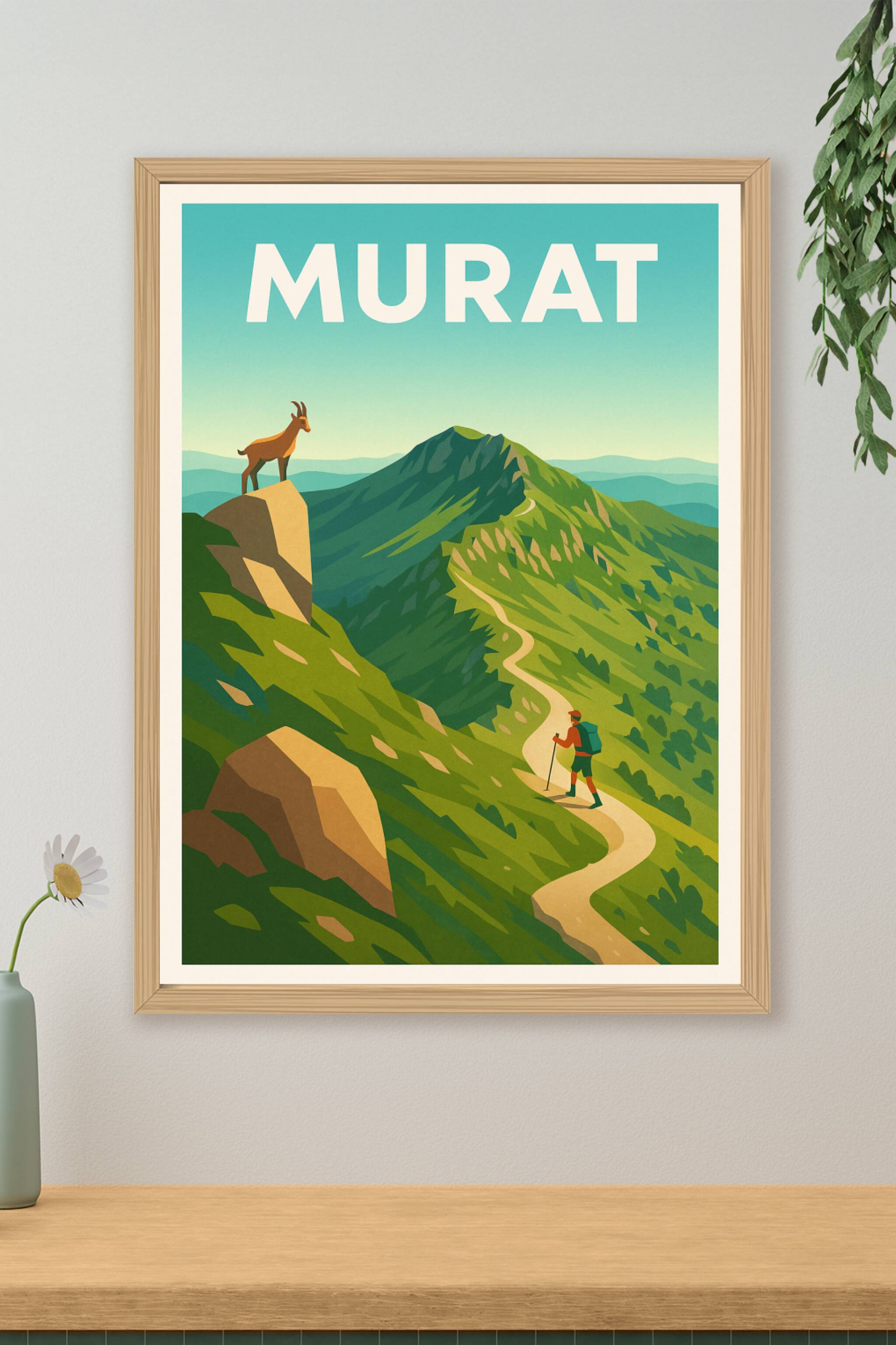 Affiche de Murat - Évasion Nature au Cœur des Montagnes