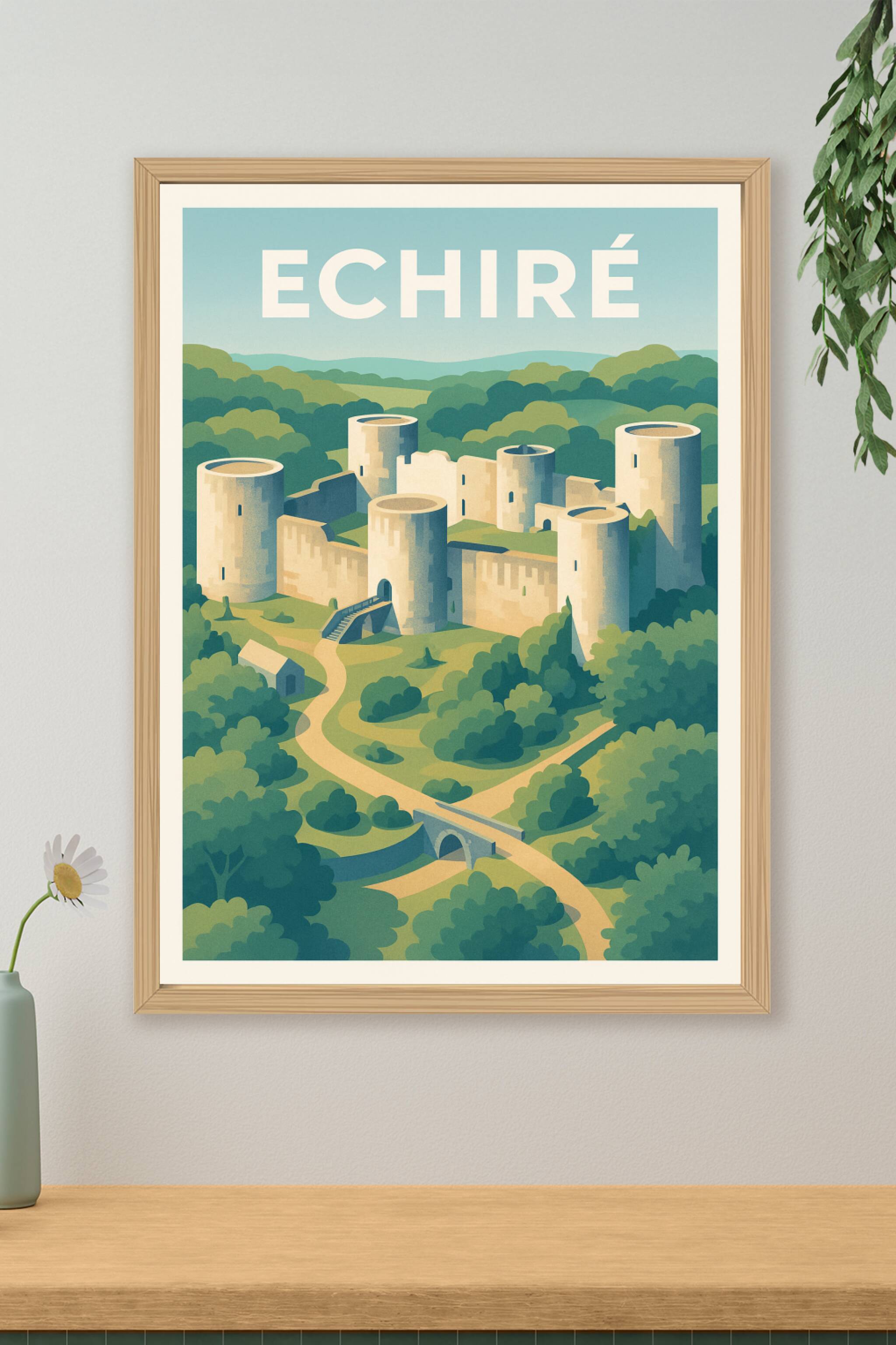 Affiche de Échiré - Un voyage au cœur de l'histoire