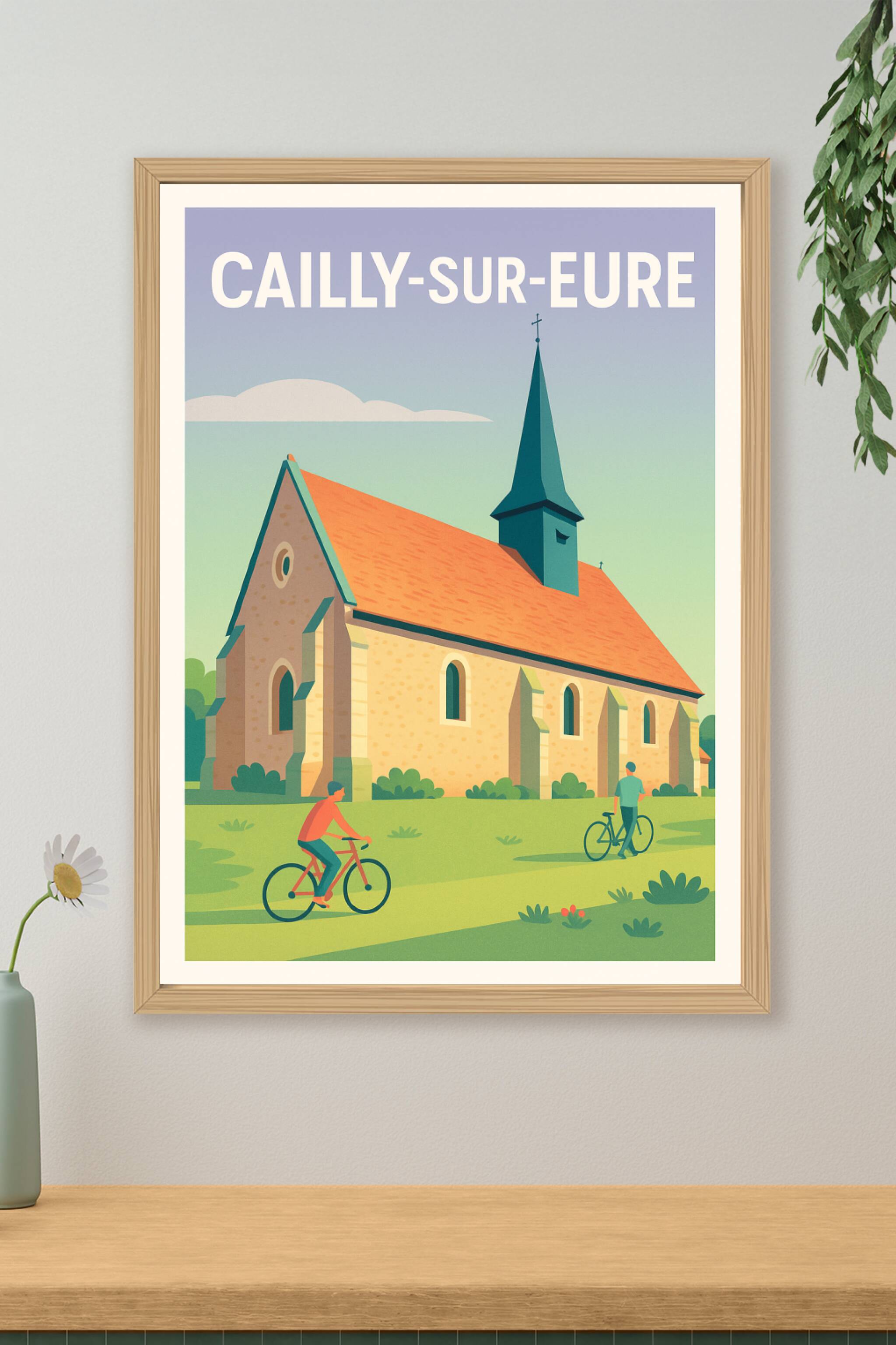 Affiche de Cailly-sur-Eure - Charme paisible au cœur de la Normandie