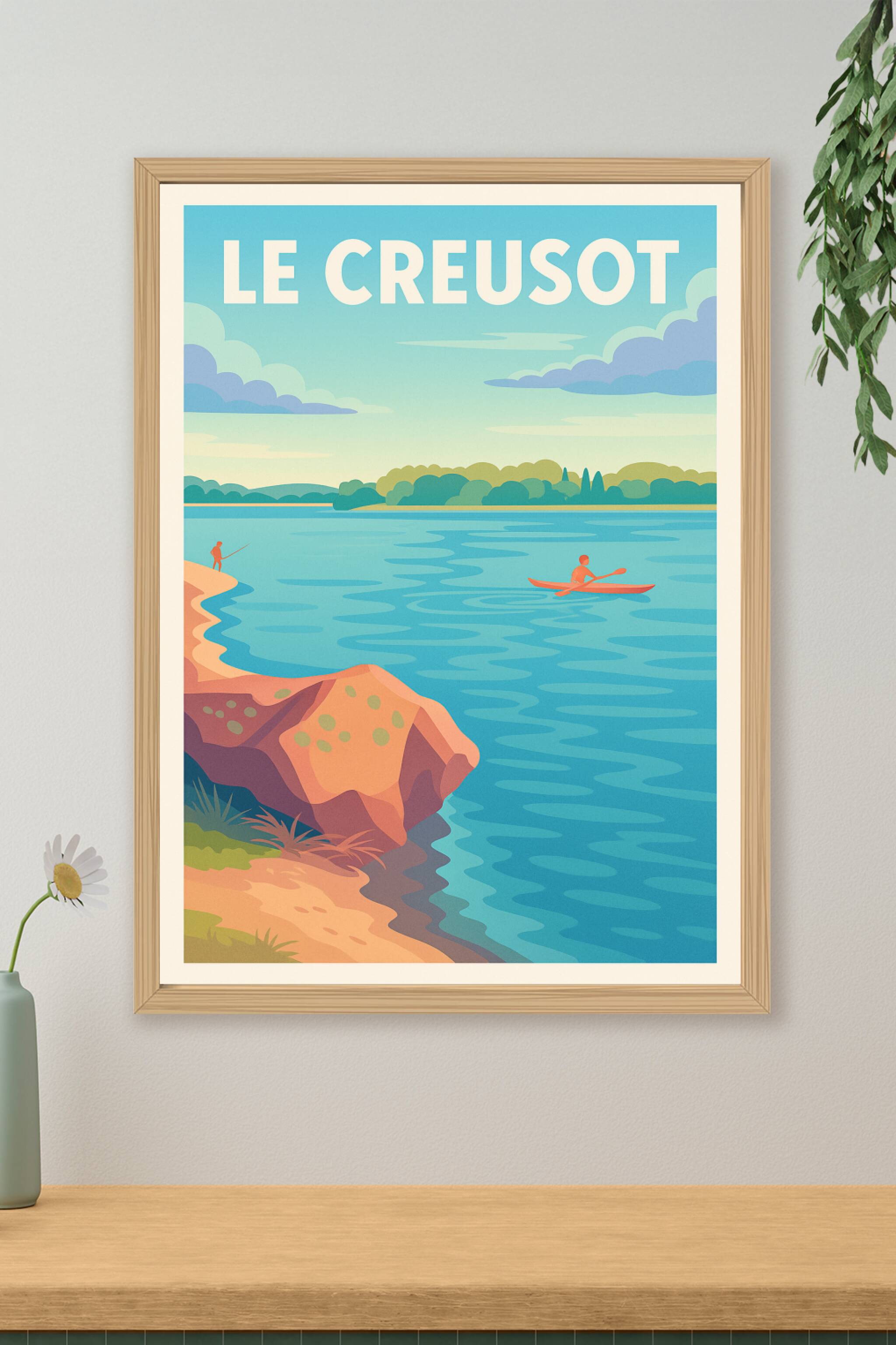 Affiche de Le Creusot - Évasion au fil de l'eau