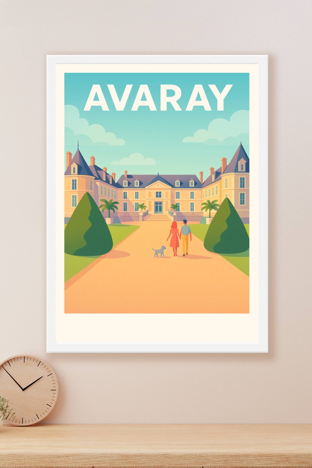 Affiche de Avaray - Élégance et sérénité du Château