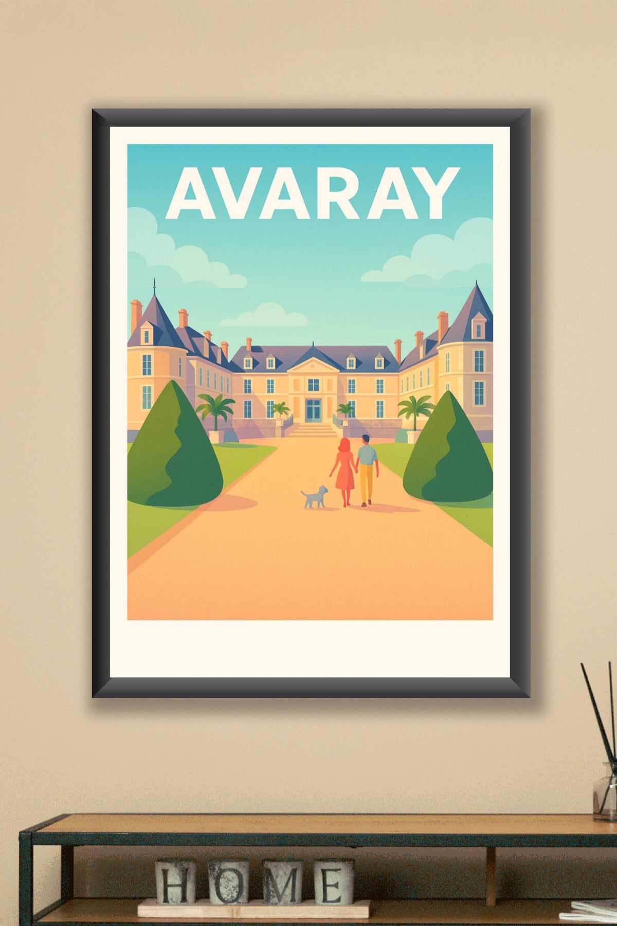Affiche de Avaray - Élégance et sérénité du Château