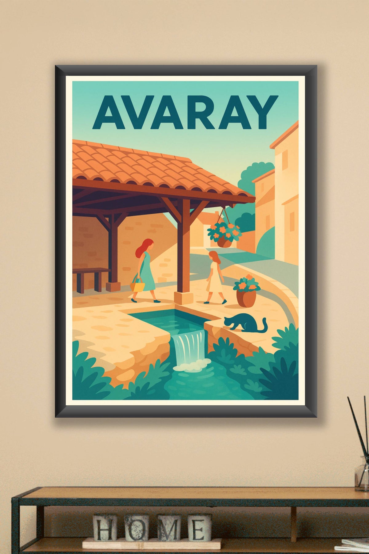 Affiche de Avaray - Douceur et sérénité au fil de l'eau
