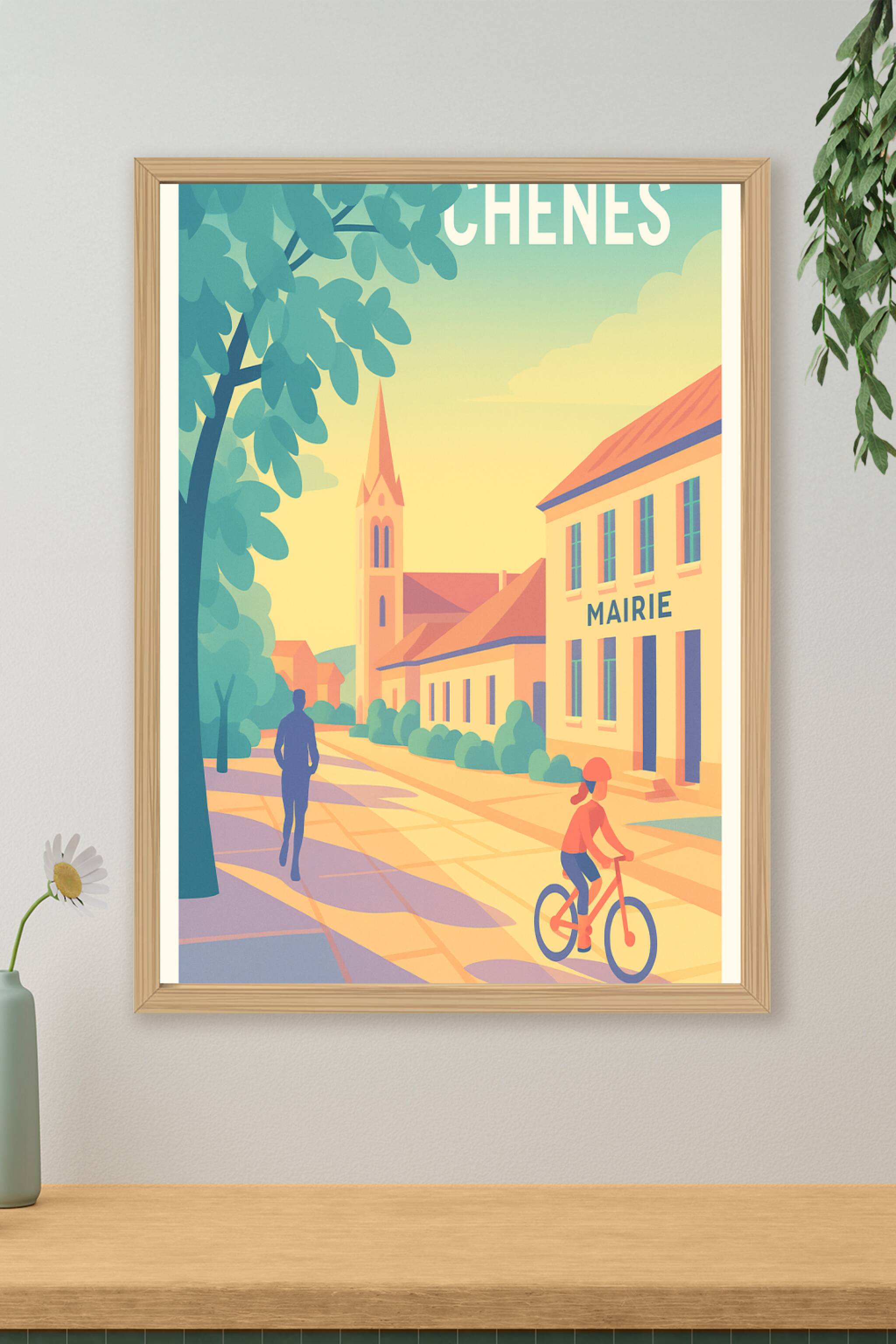 Affiche de Les Chênes - Charme et sérénité au village