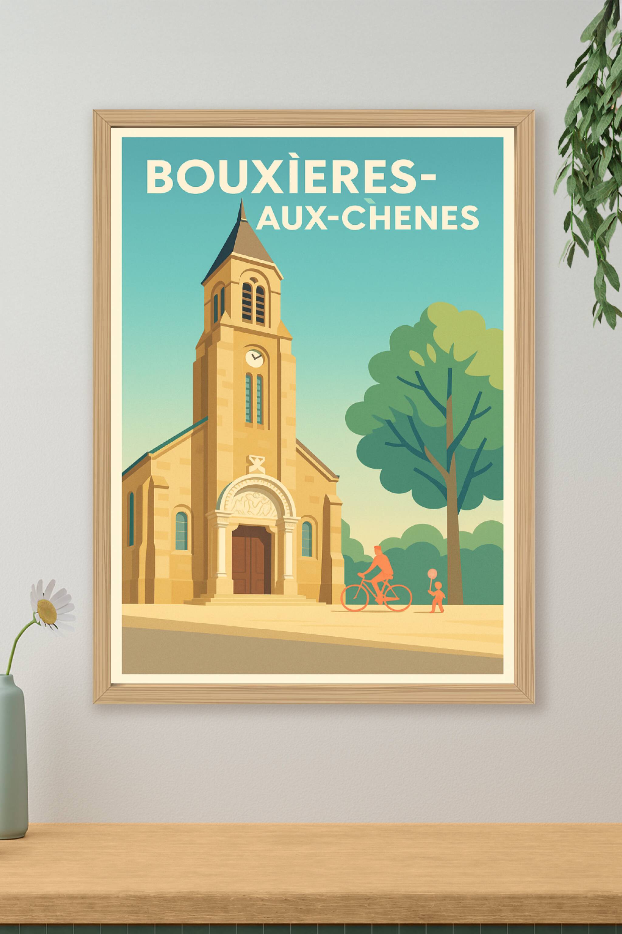 Affiche de Bouxières-aux-Chênes - Charme et quiétude au cœur du village