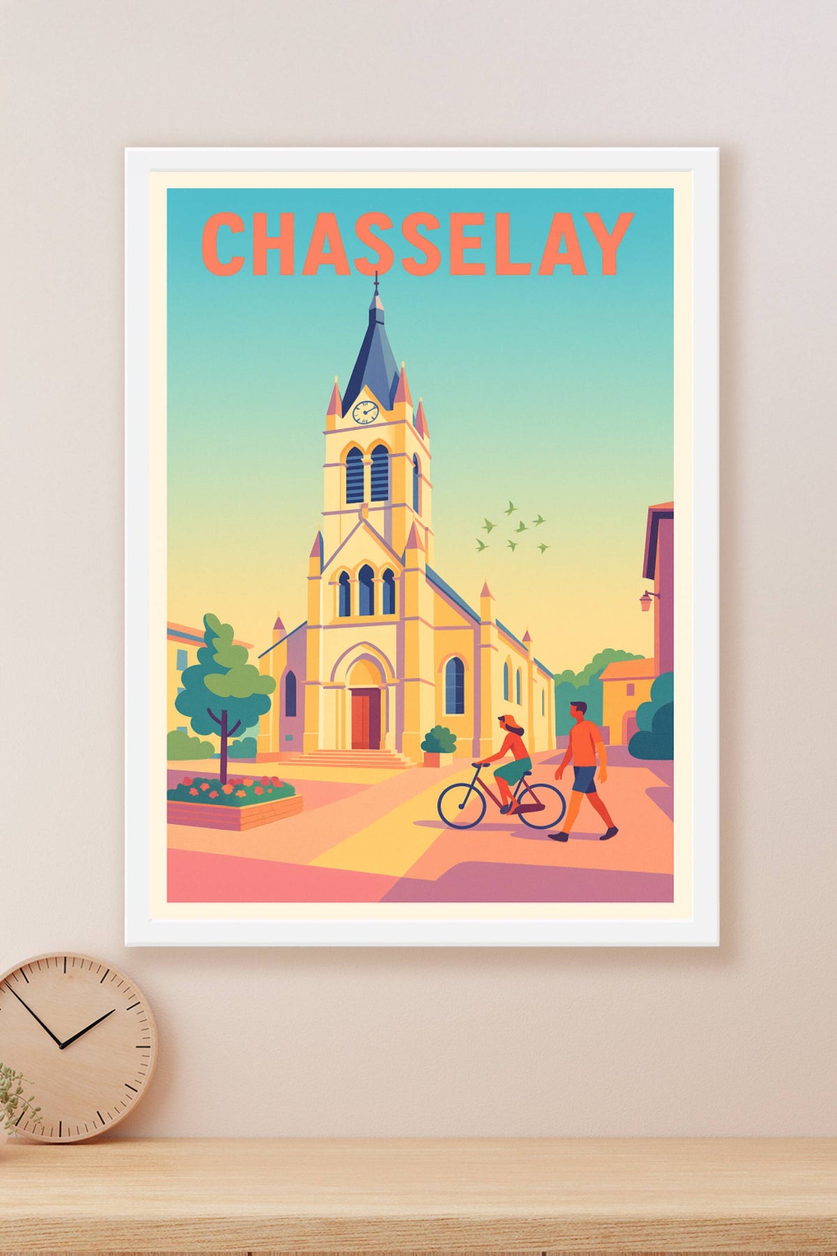Affiche de Chasselay - Charme paisible et authenticité