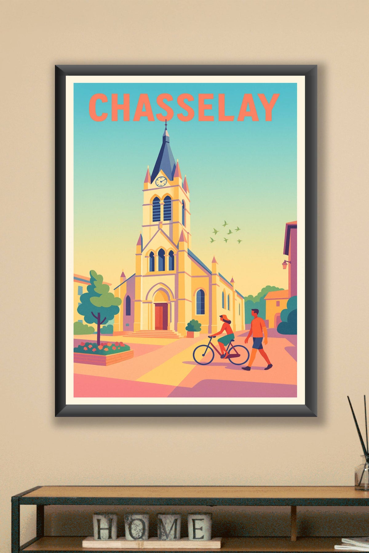 Affiche de Chasselay - Charme paisible et authenticité