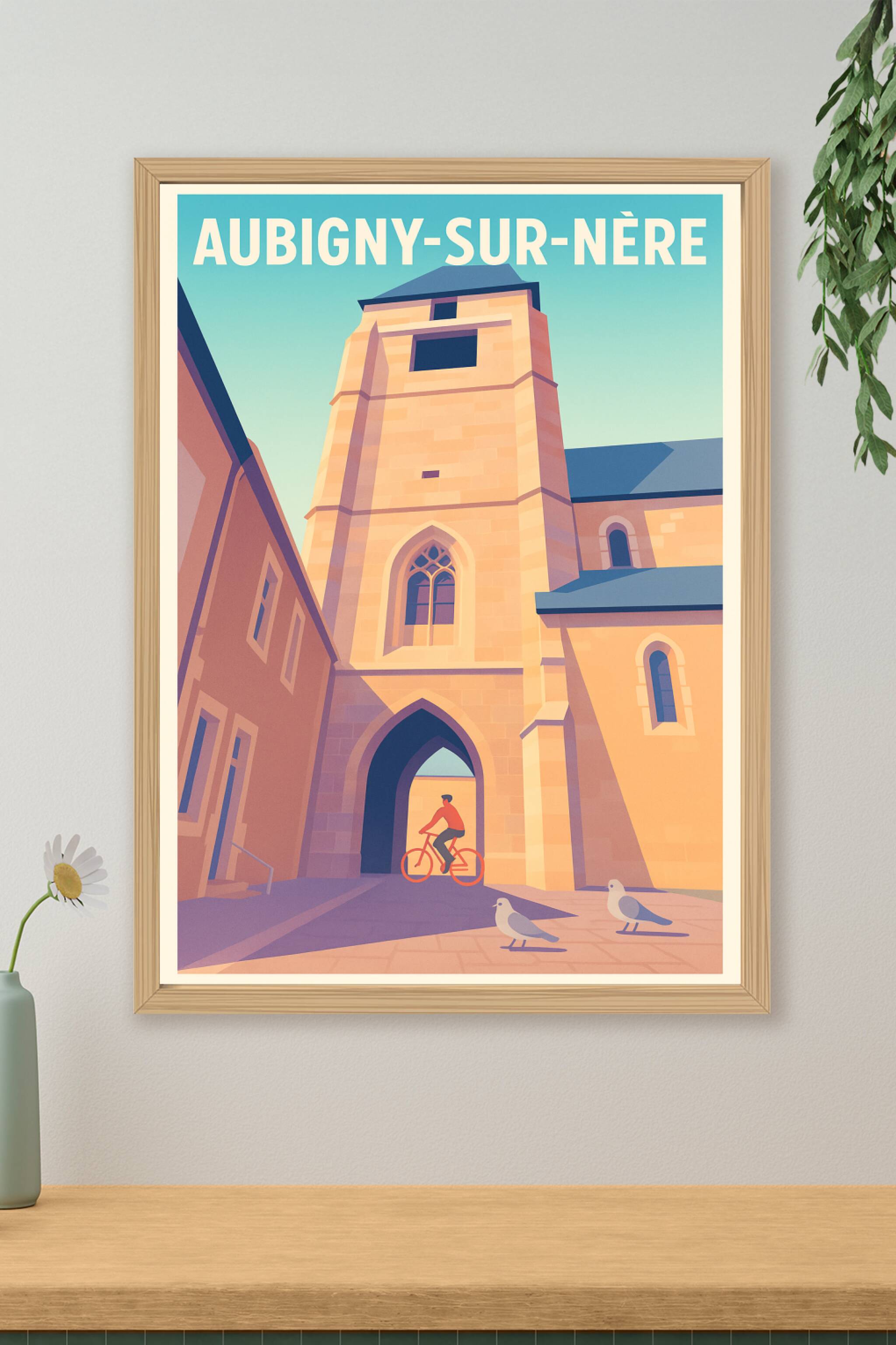 Affiche de Aubigny-sur-Nère - Voyage au cœur de l'histoire