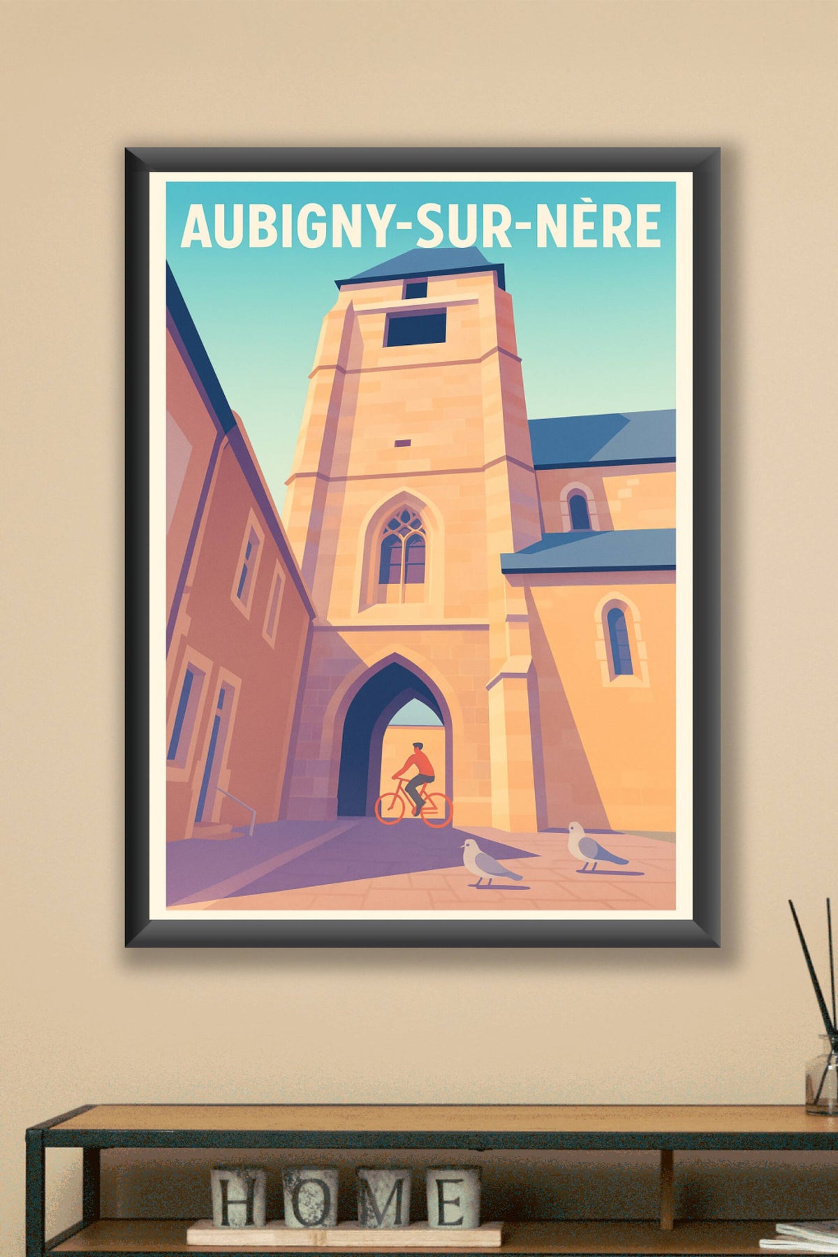 Affiche de Aubigny-sur-Nère - Voyage au cœur de l'histoire